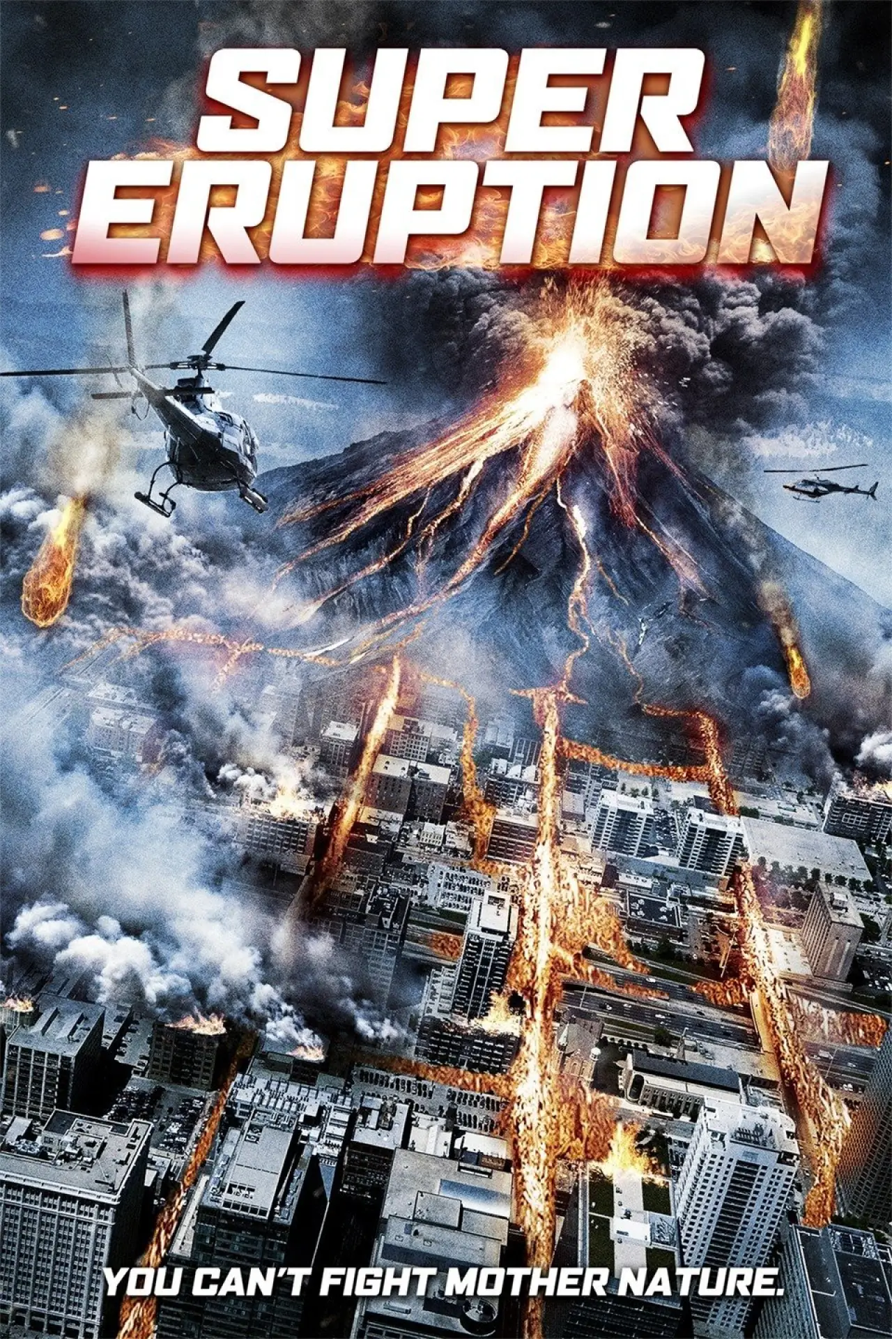 Plakat filmowy "Super Eruption"