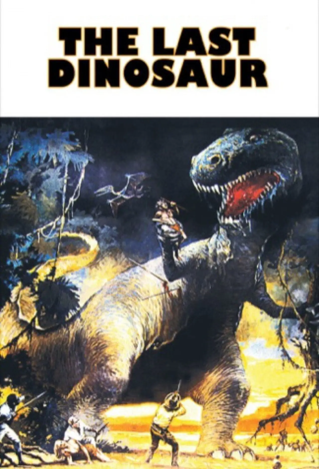 Plakat filmowy "The Last Dinosaur"