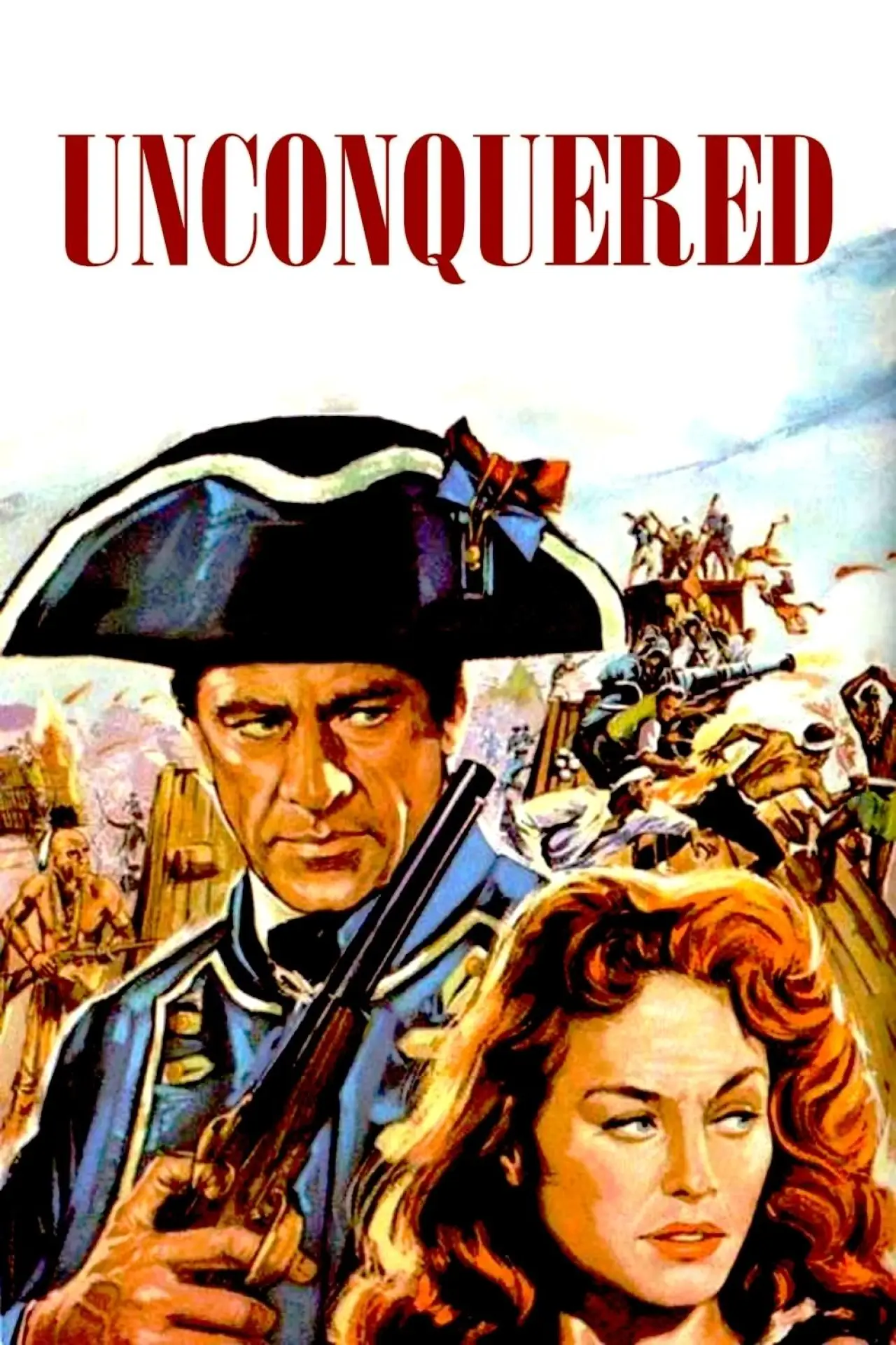 Plakat filmowy "Unconquered"