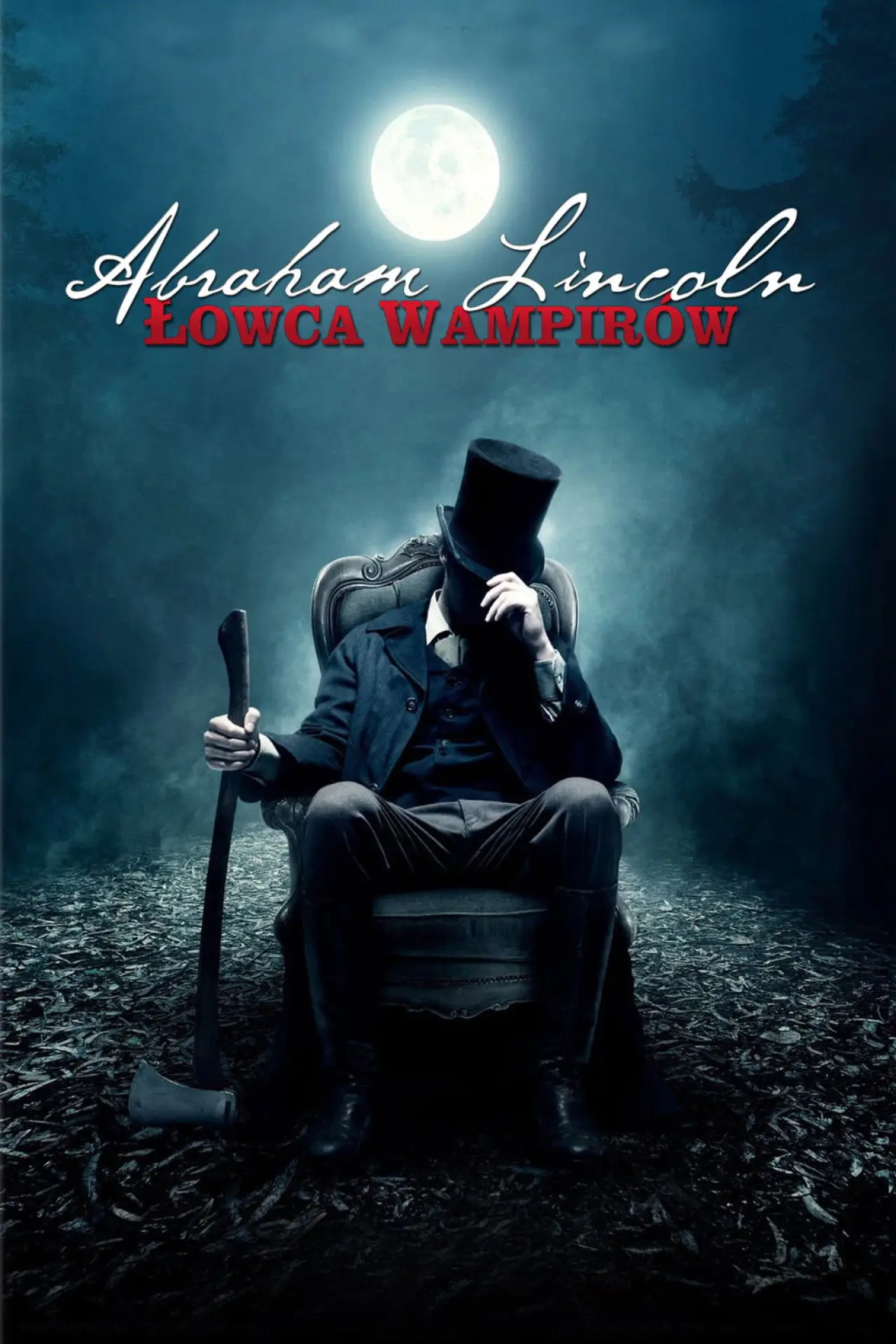 Plakat filmowy "Abraham Lincoln: Łowca Wampirów"