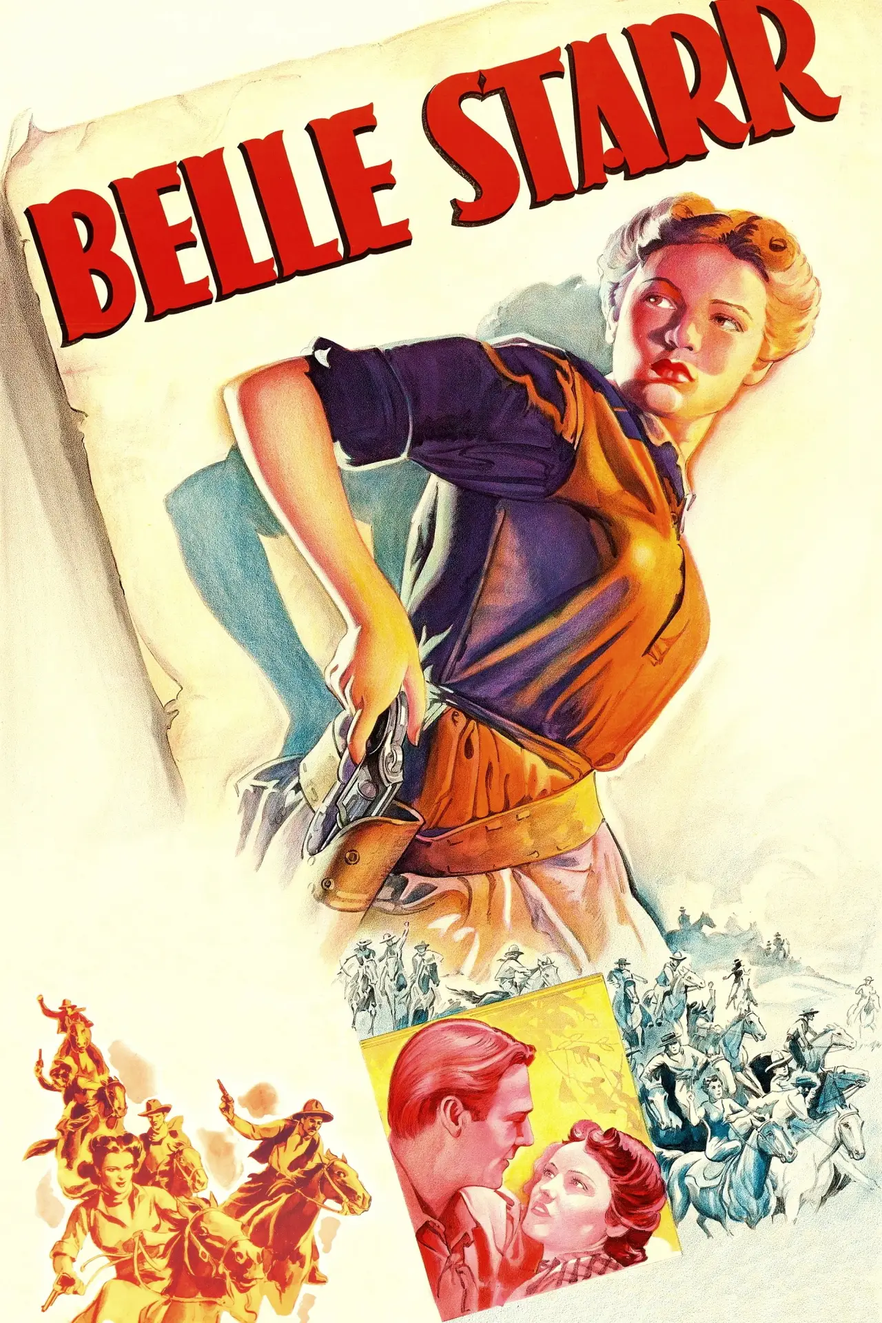 Plakat filmowy "Belle Starr"