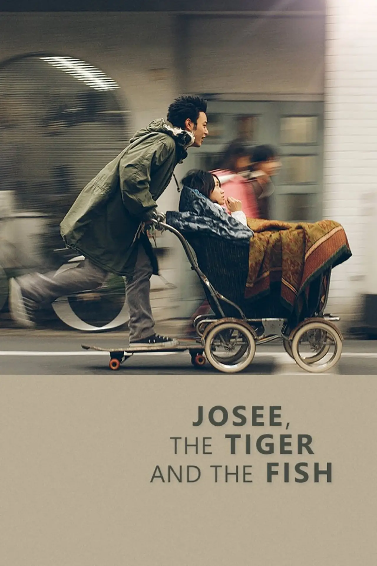 Plakat filmowy "Josee, the Tiger and the Fish"