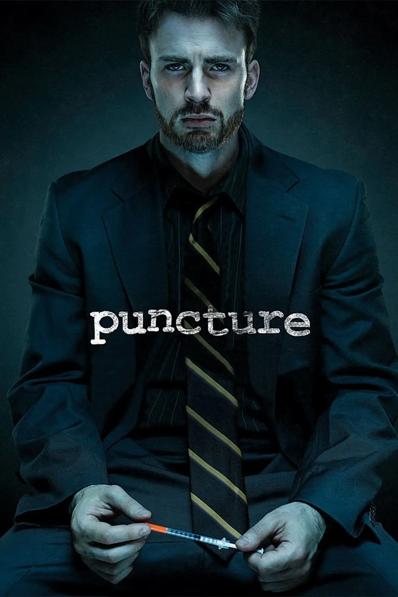Plakat filmowy "Wkłucie"