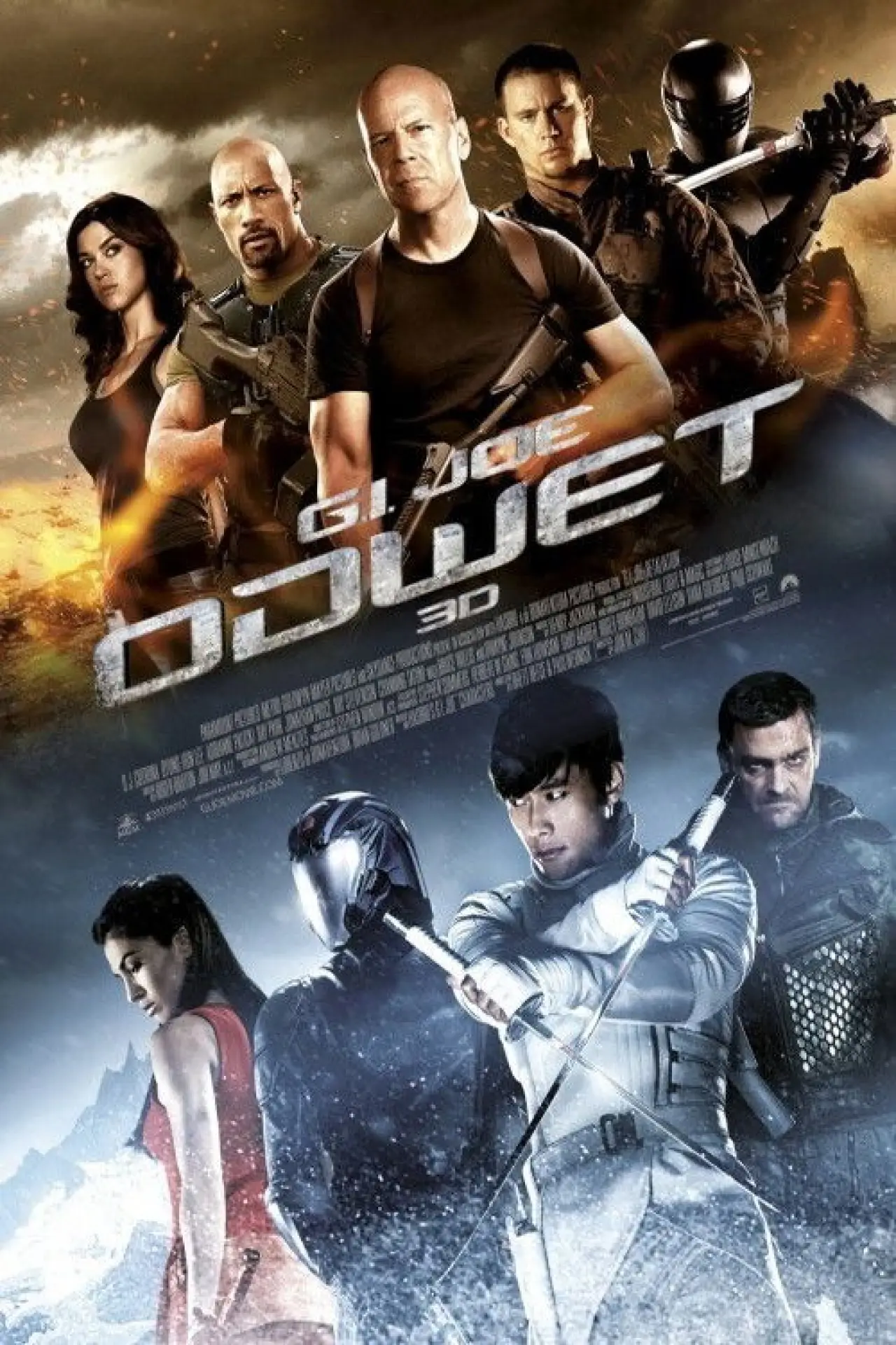 Plakat filmowy "G.I.Joe: Odwet"