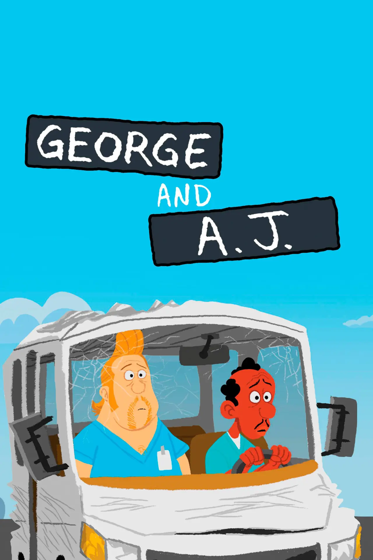 Plakat filmowy "George and A.J."