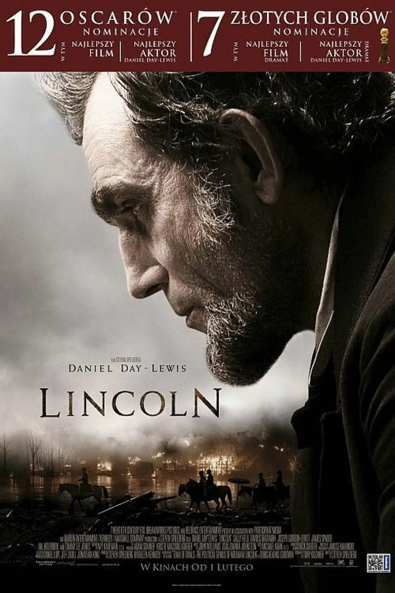 Plakat filmowy "Lincoln"