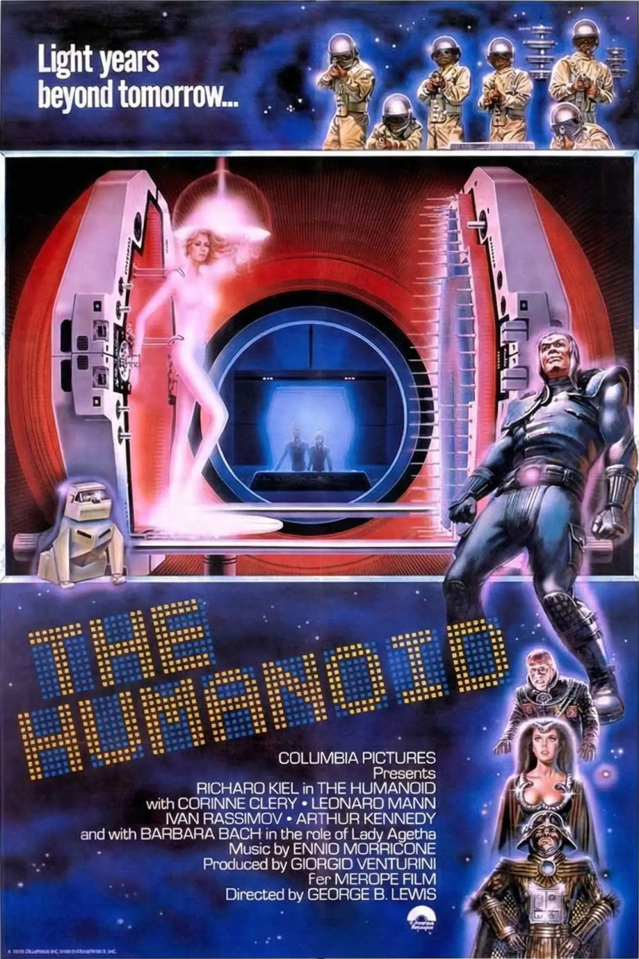 Plakat filmowy "Humanoid"