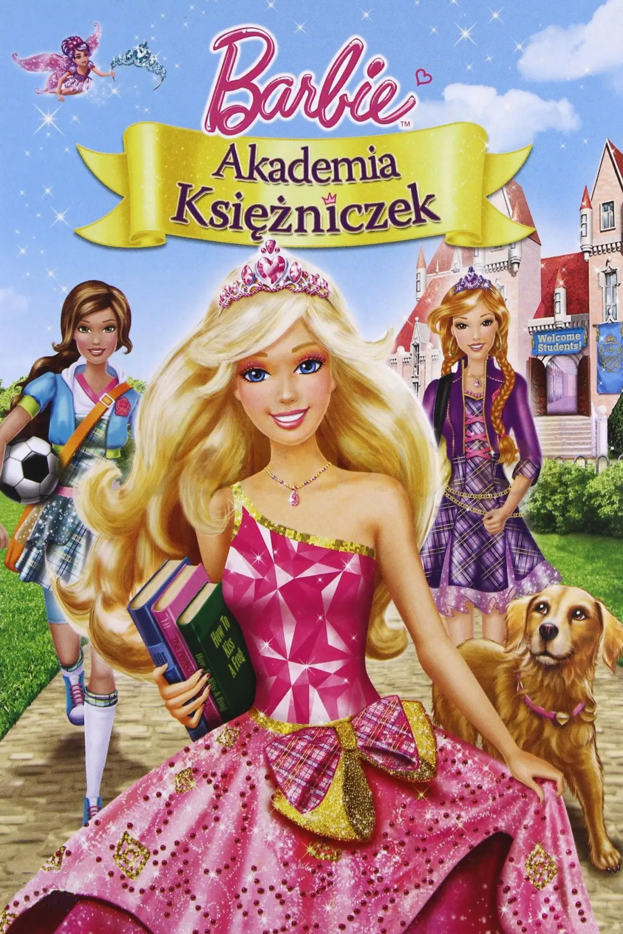 Plakat filmowy "Barbie i Akademia Księżniczek"