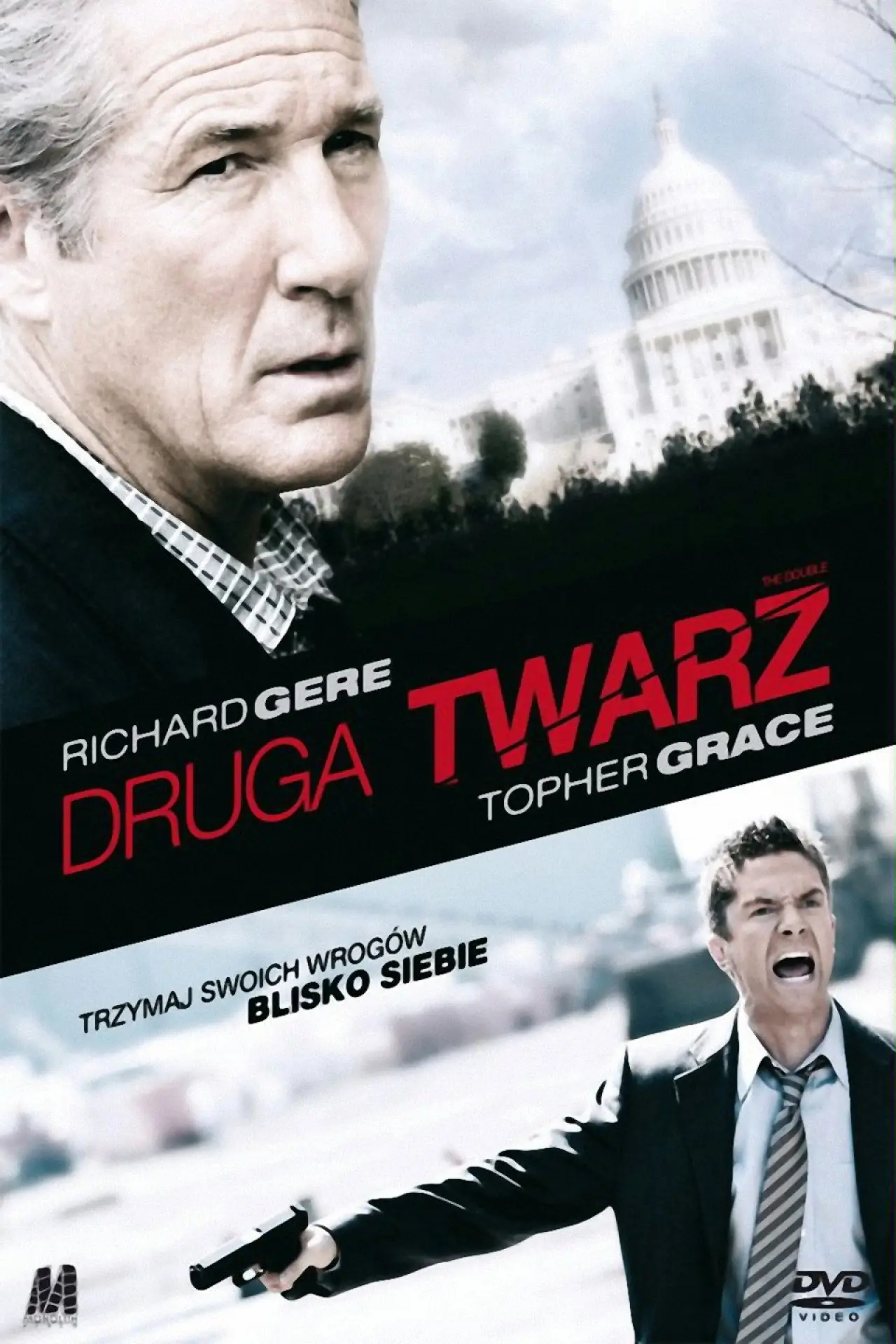 Plakat filmowy "Druga twarz"
