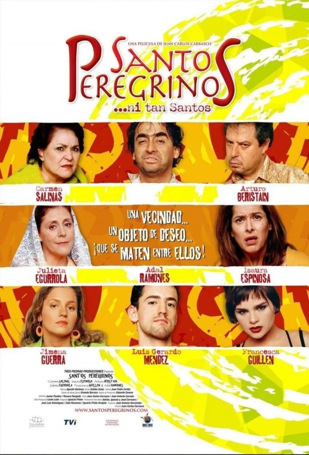 Plakat filmowy "Santos Peregrinos"