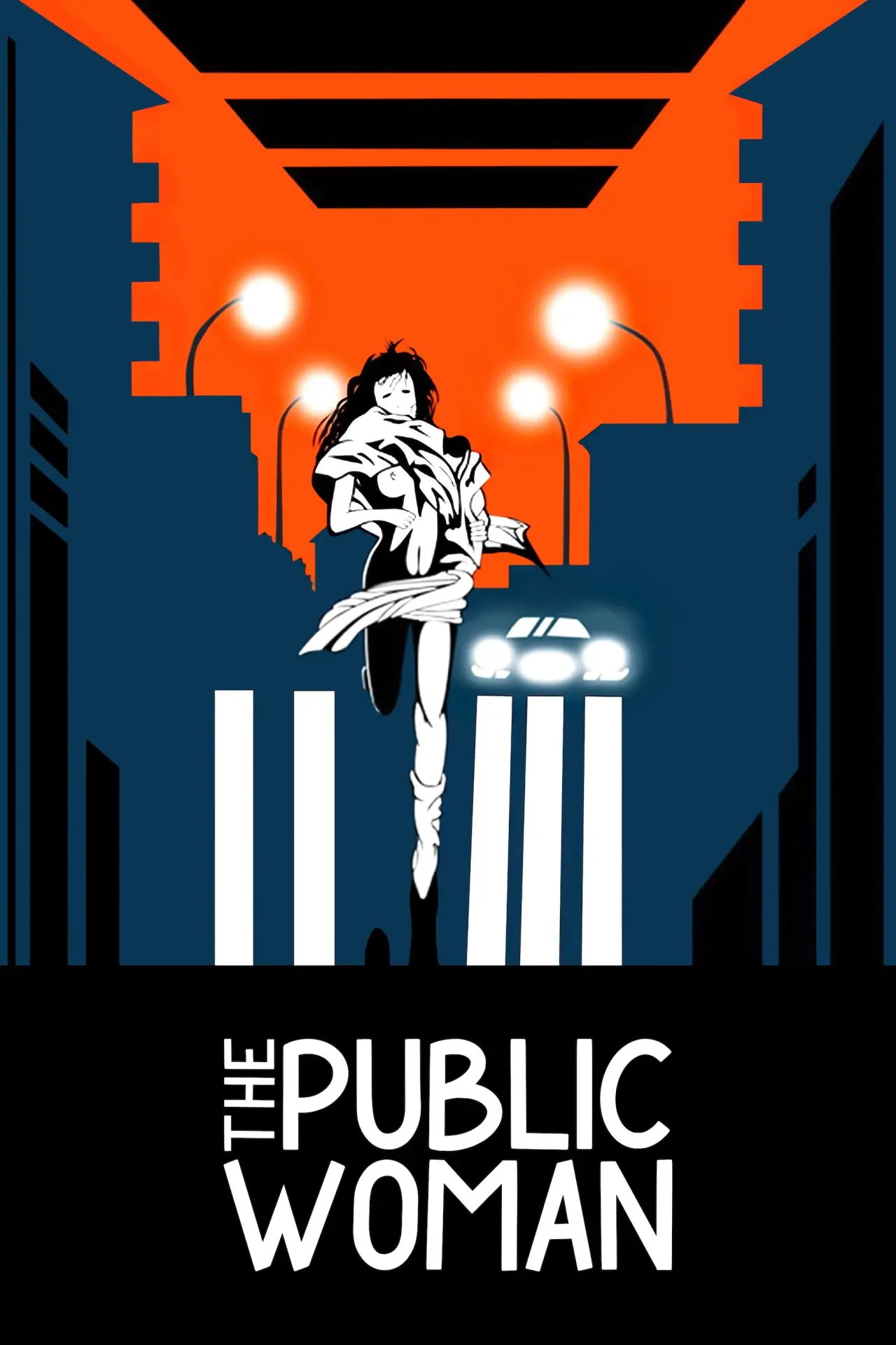 Plakat filmowy "Kobieta publiczna"