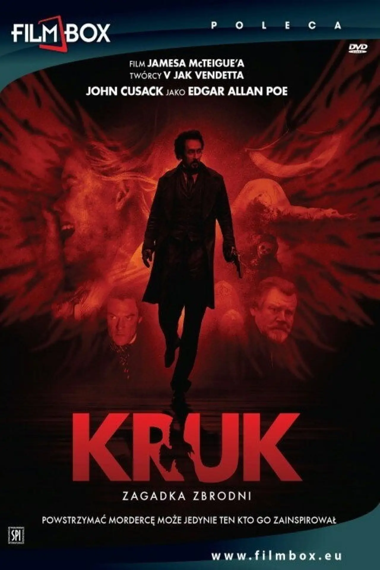 Plakat filmowy "Kruk. Zagadka zbrodni"