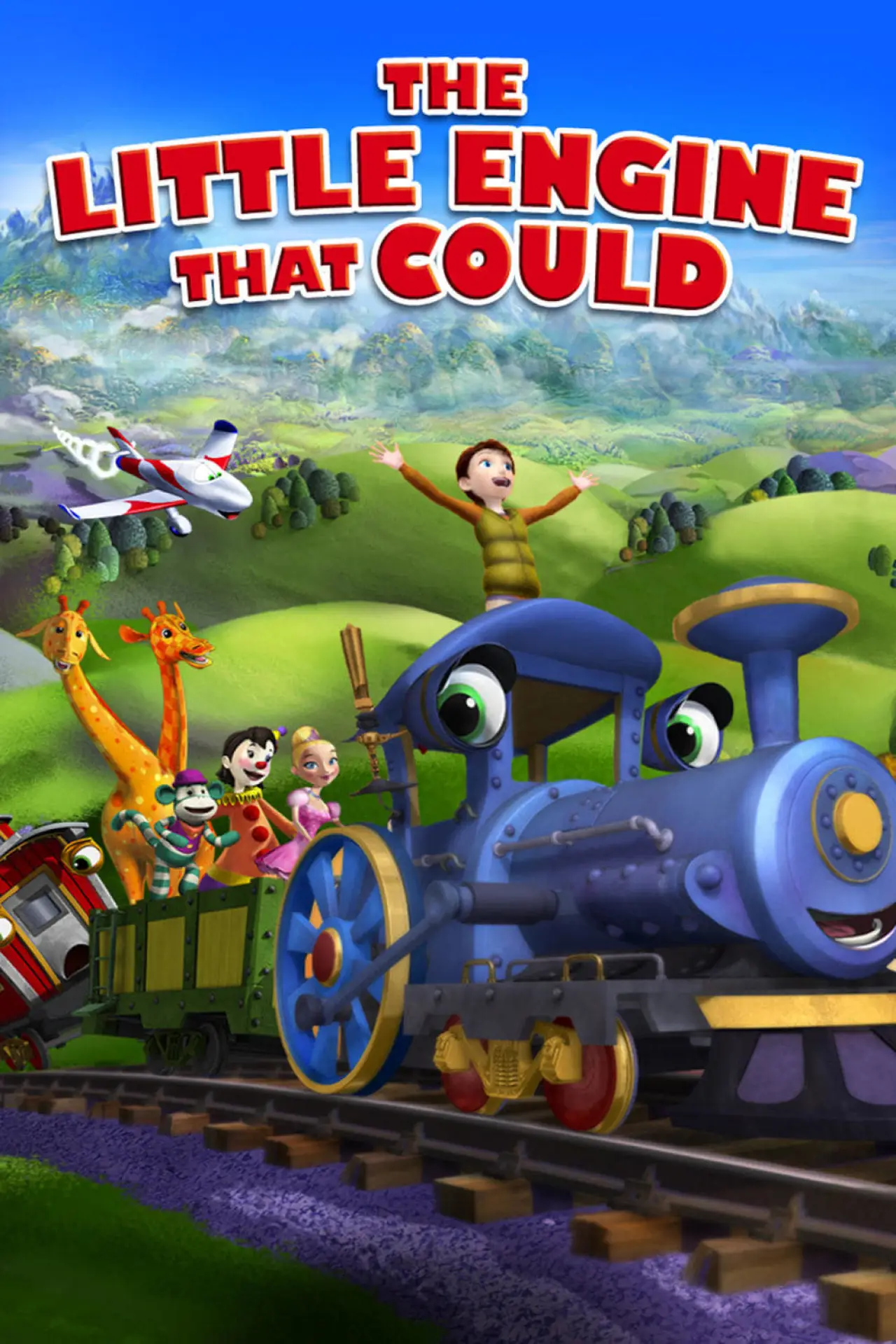 Plakat filmowy "The Little Engine That Could"