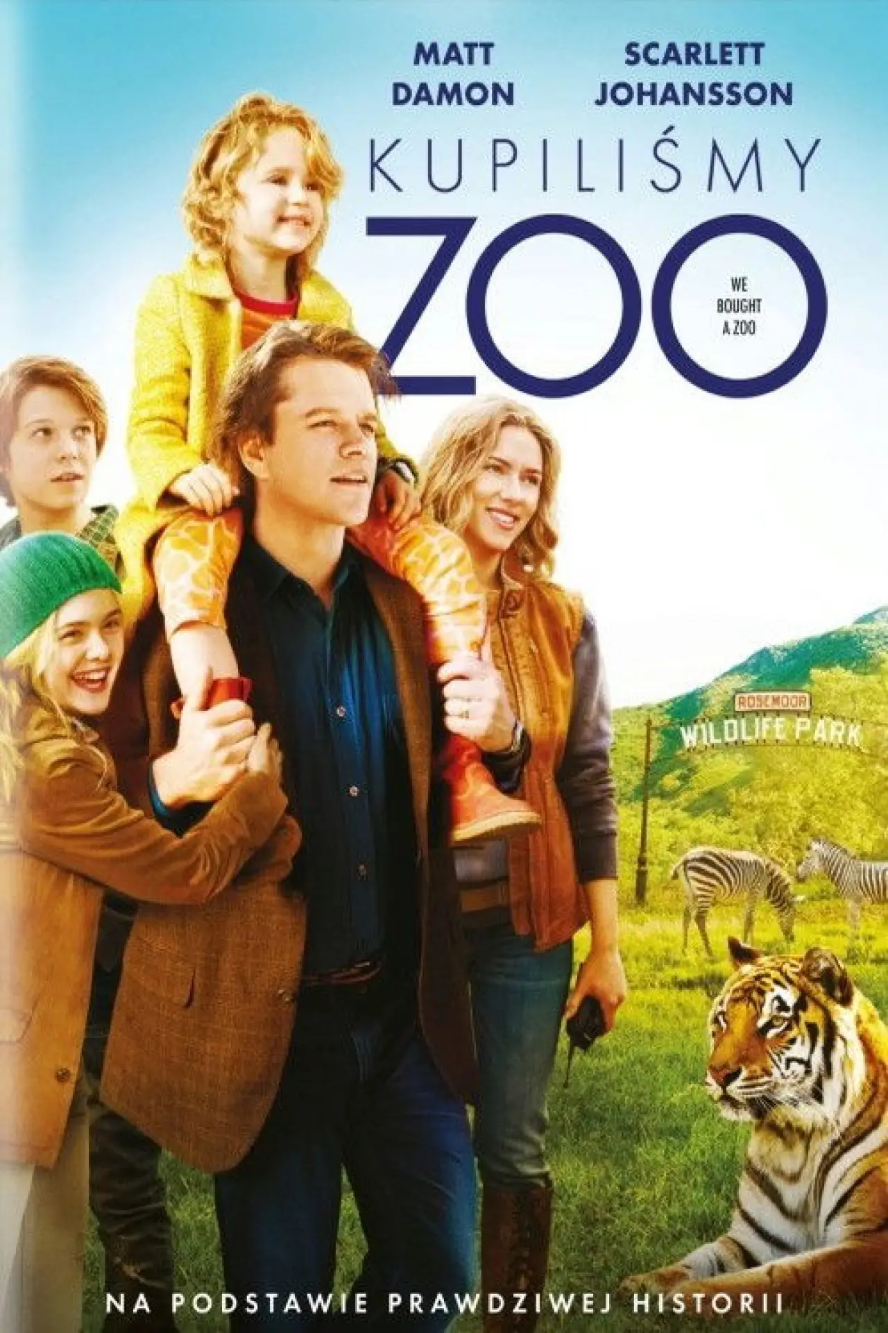 Plakat filmowy "Kupiliśmy zoo"