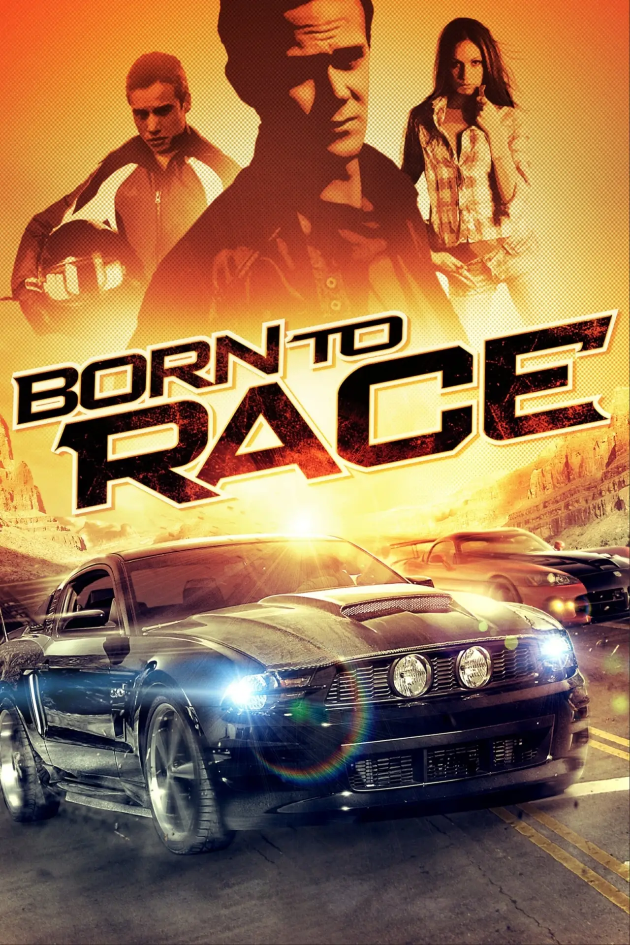 Plakat filmowy "Urodzony zwyciężca"