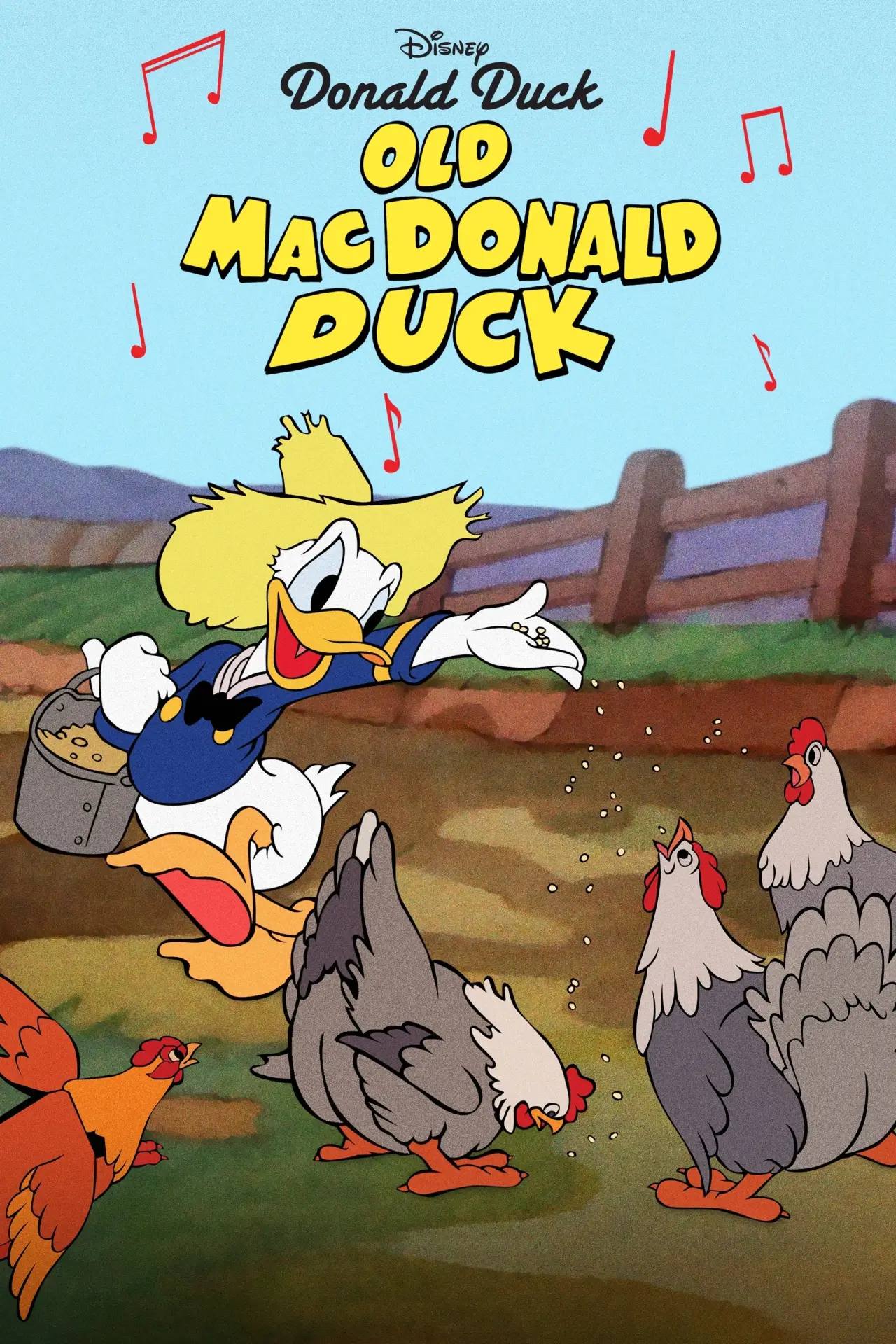 Plakat filmowy "Old MacDonald Duck"