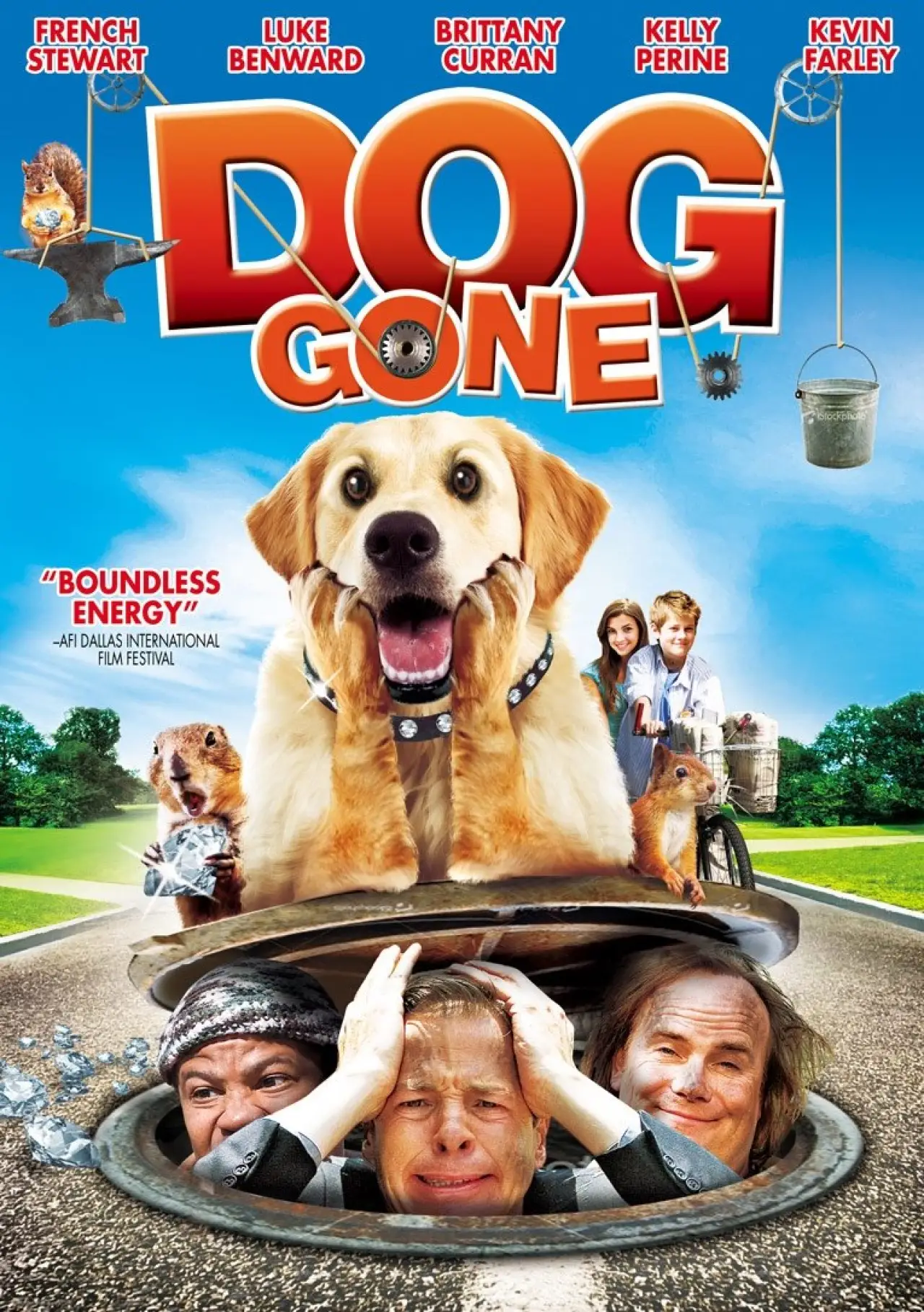 Plakat filmowy "Pies na wagę diamentów"