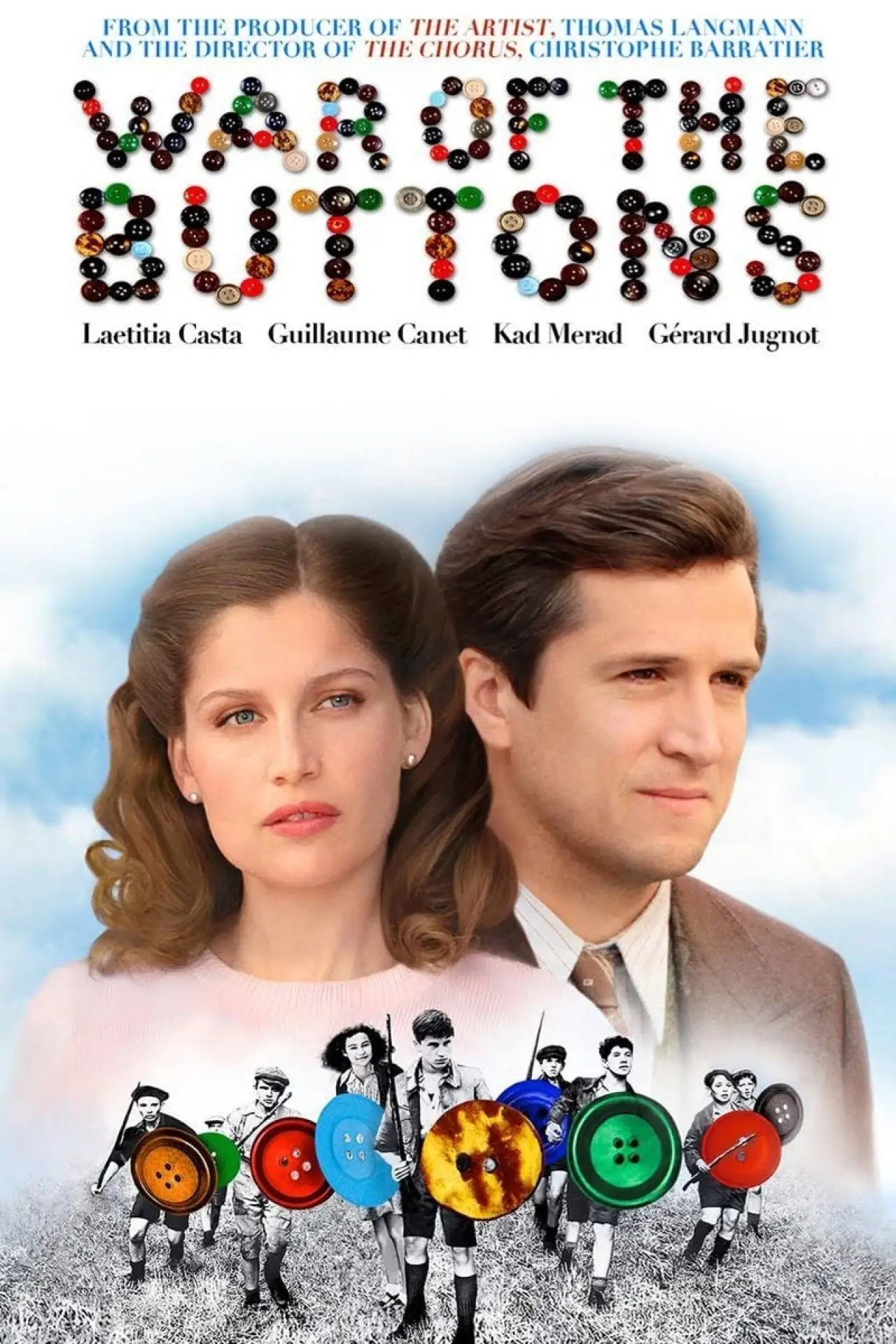 Plakat filmowy "La Nouvelle Guerre des boutons"
