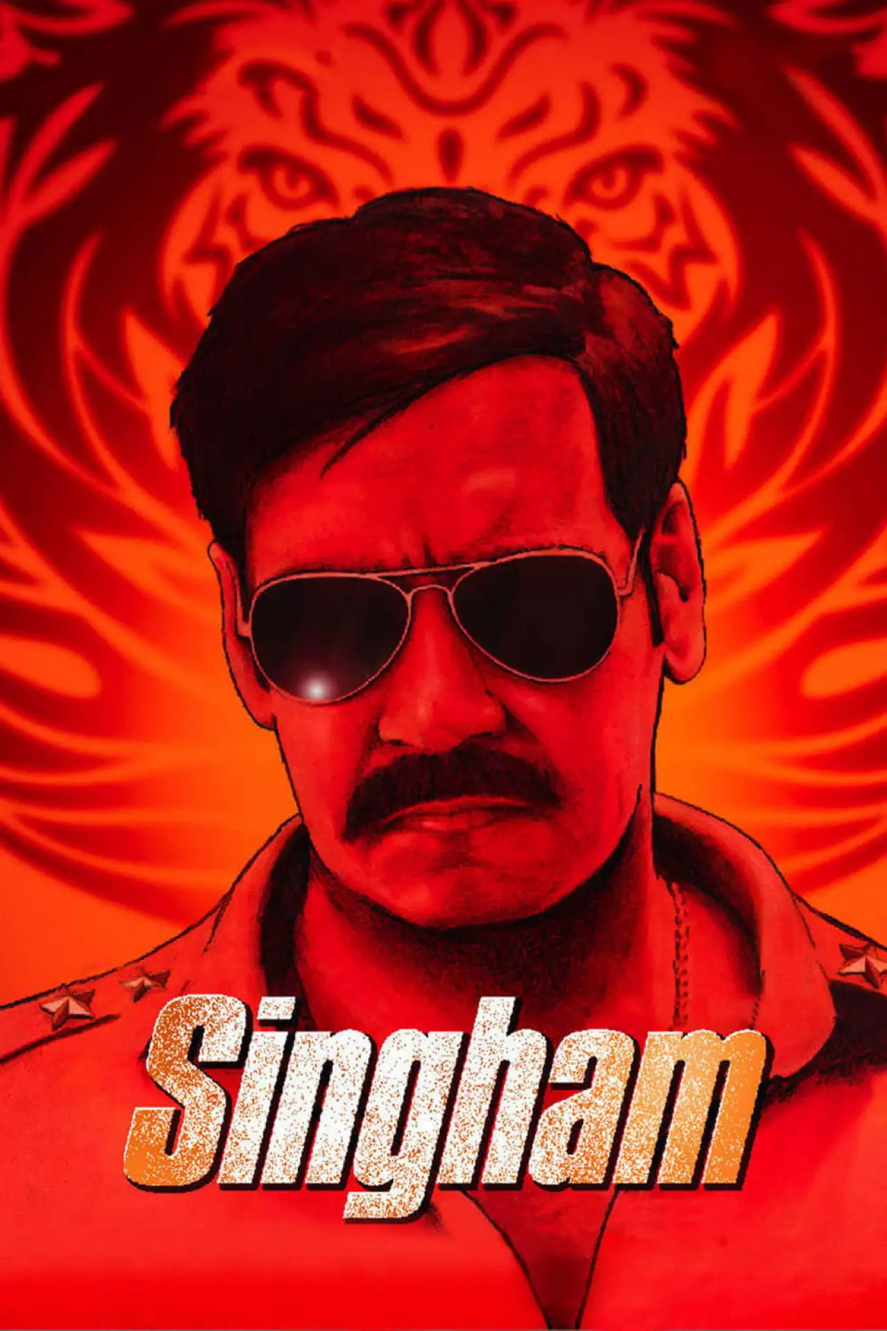 Plakat filmowy "Singham"