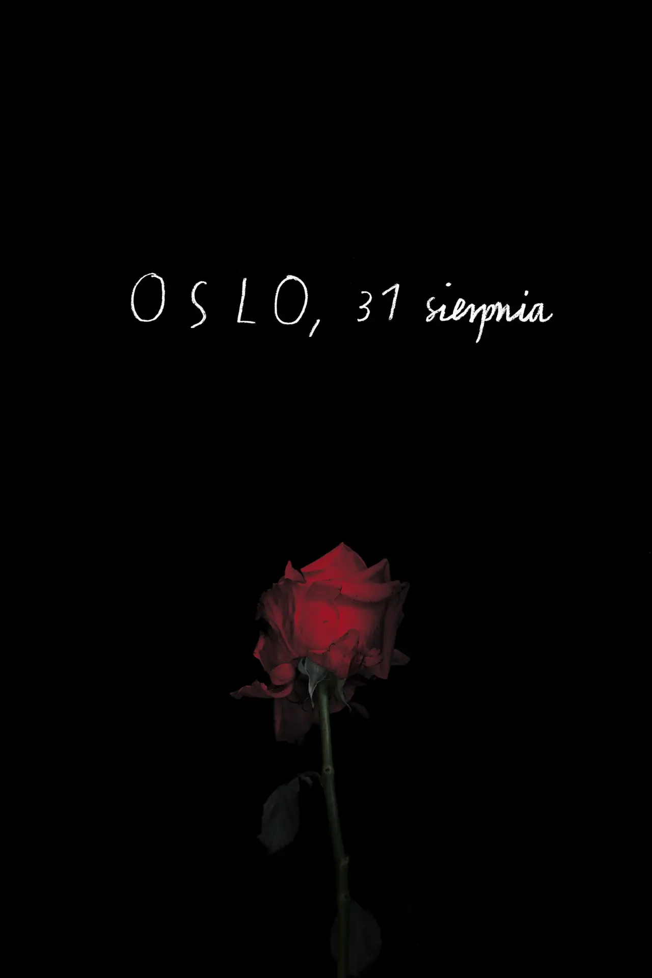 Plakat filmowy "Oslo, 31 sierpnia"