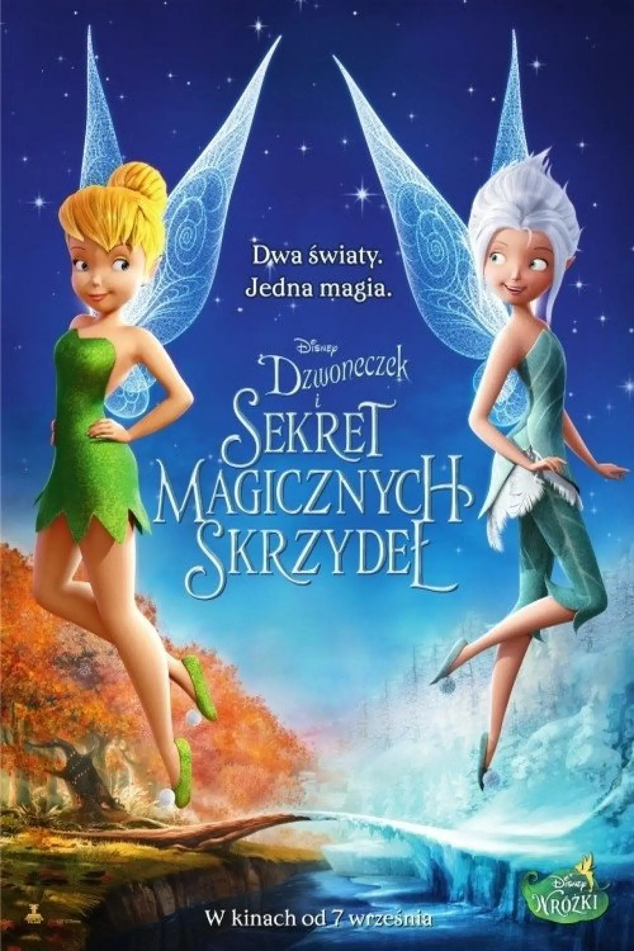 Plakat filmowy "Dzwoneczek i sekret magicznych skrzydeł"