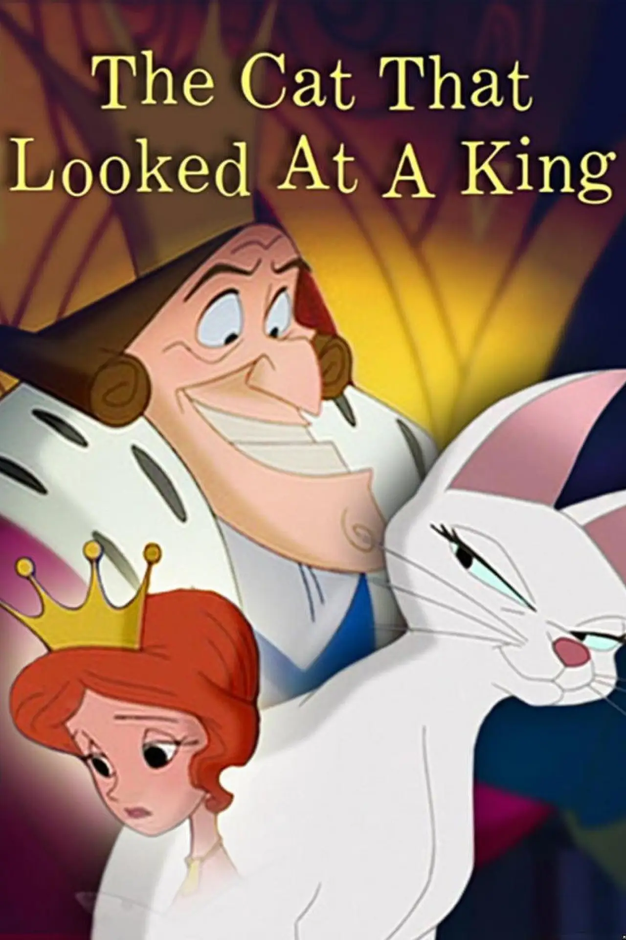 Plakat filmowy "The Cat That Looked at a King"