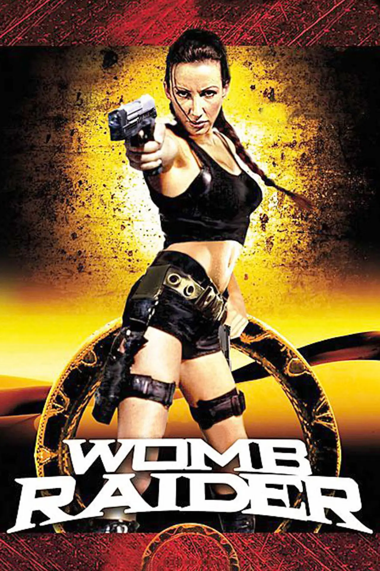 Plakat filmowy "Womb Raider"