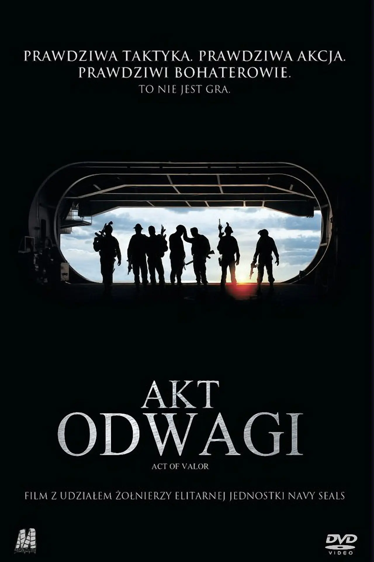 Plakat filmowy "Akt Odwagi"