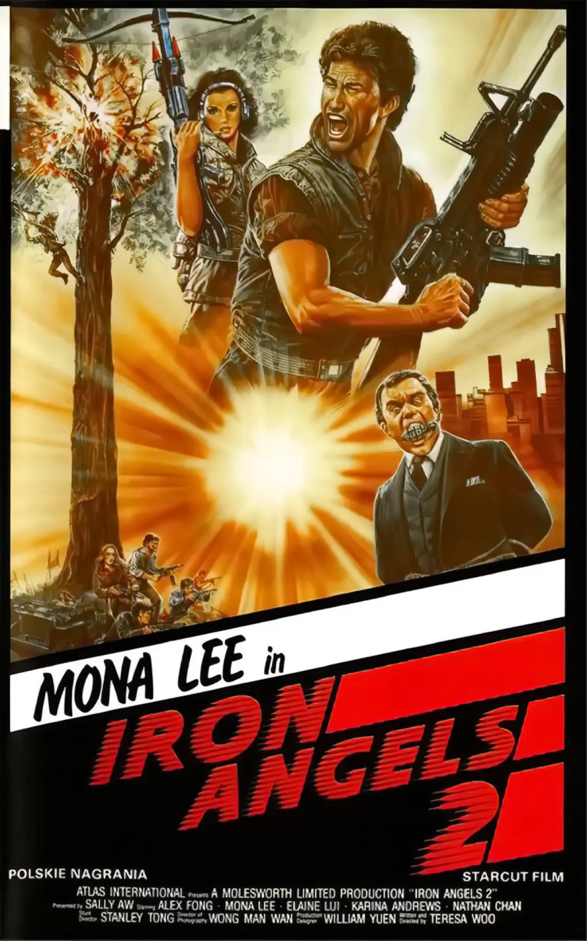 Plakat filmowy "Żelazne Anioły 2"