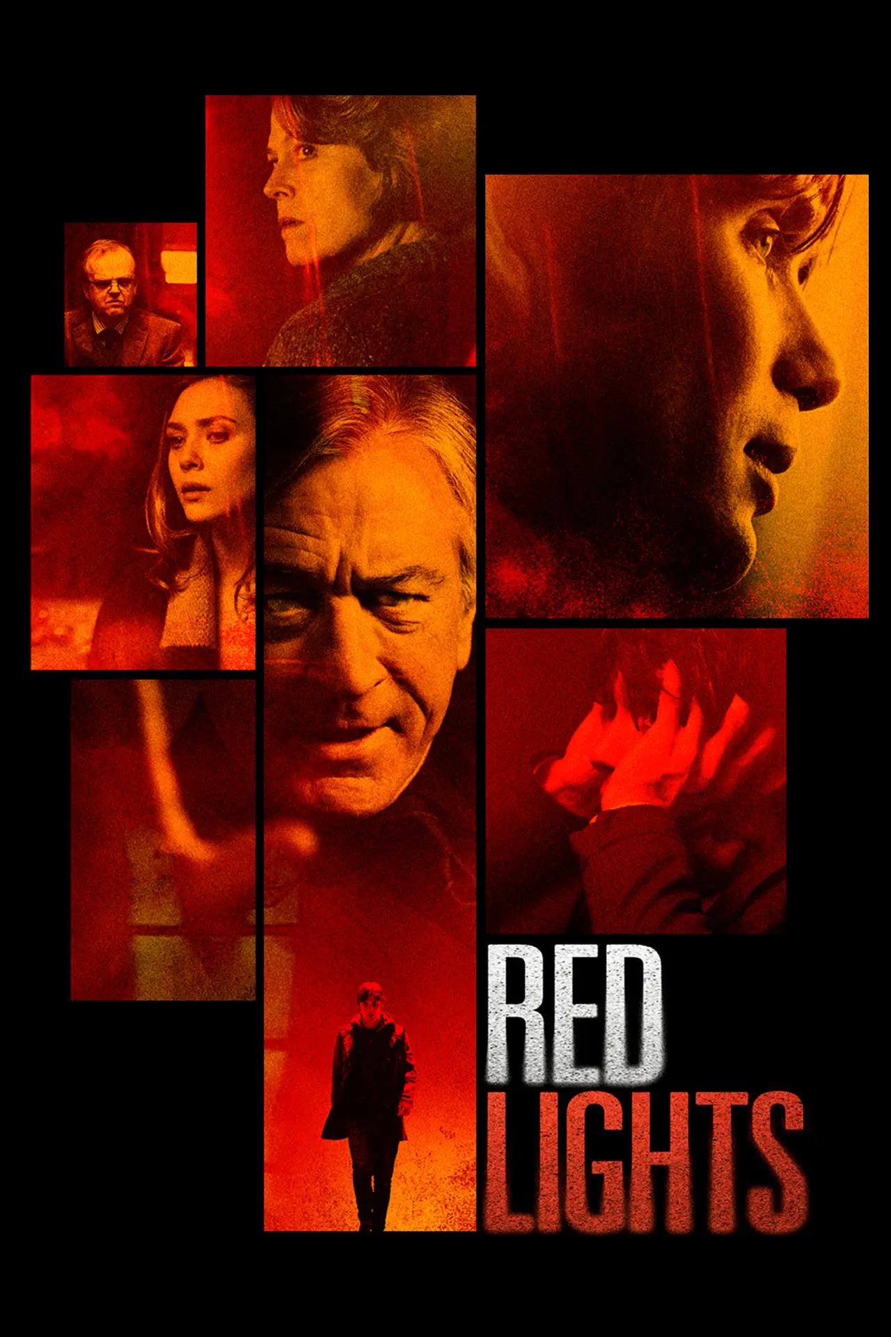 Plakat filmowy "Czerwone światła"