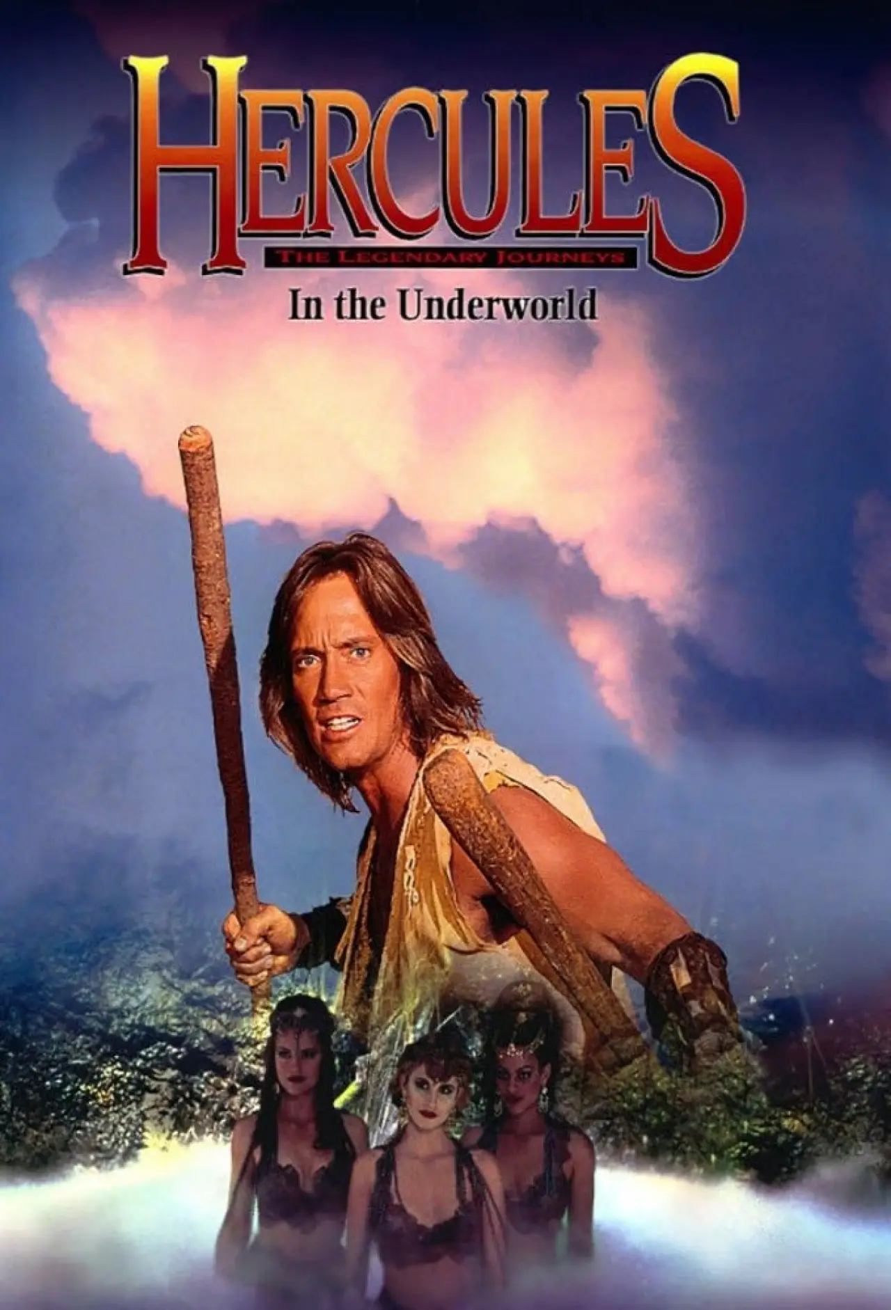 Plakat filmowy "Herkules w królestwie podziemi"