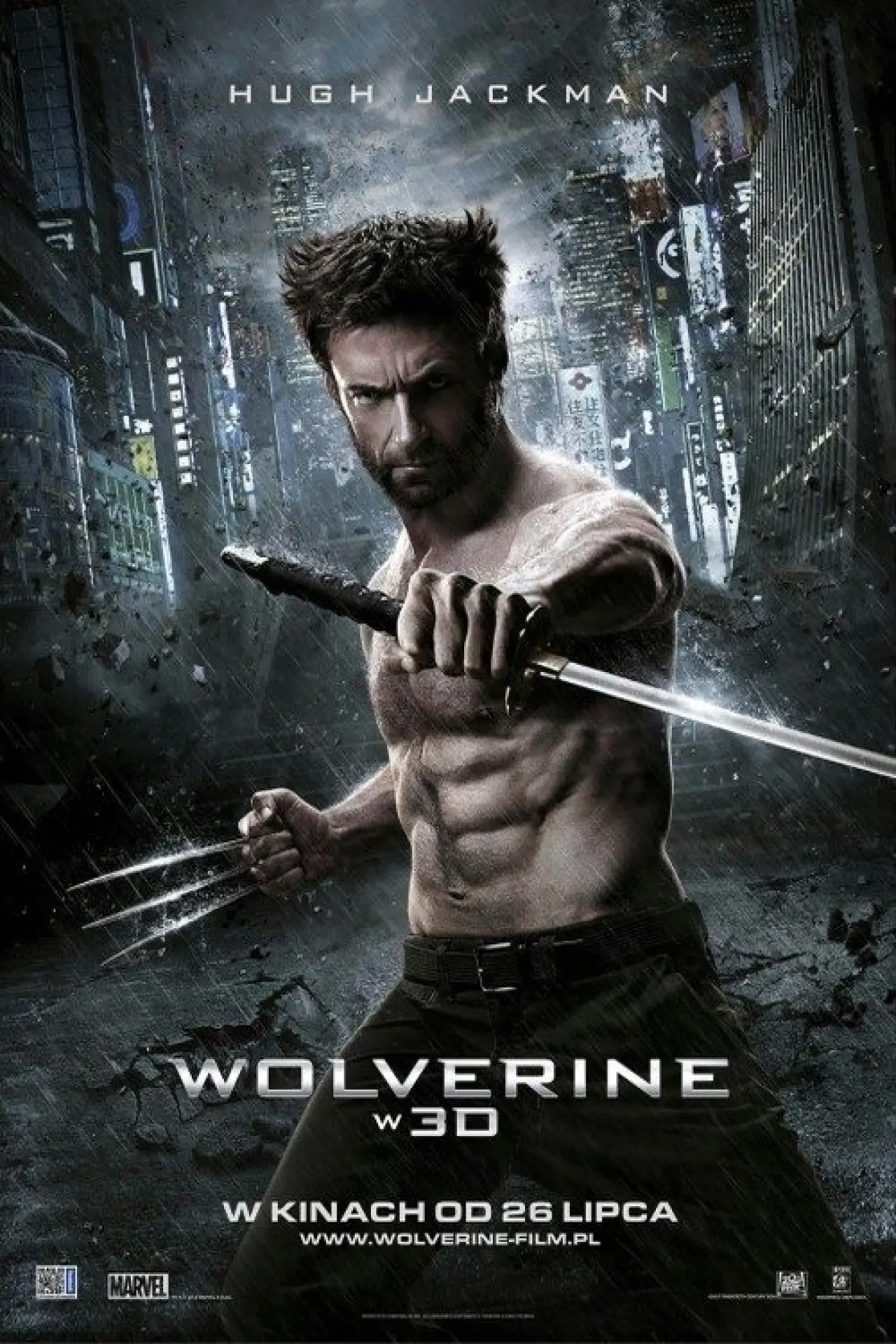 Plakat filmowy "Wolverine"