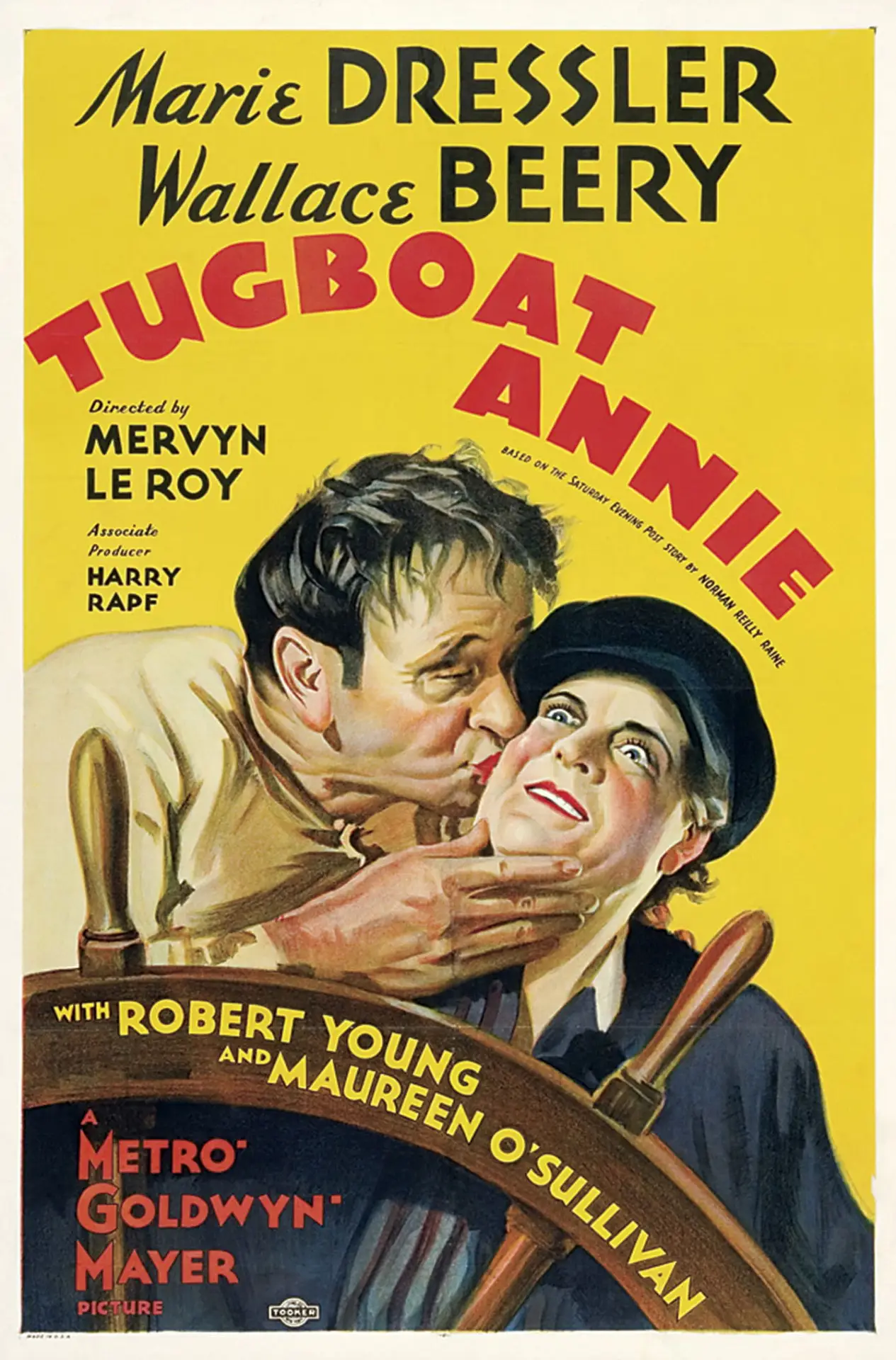 Plakat filmowy "Tugboat Annie"