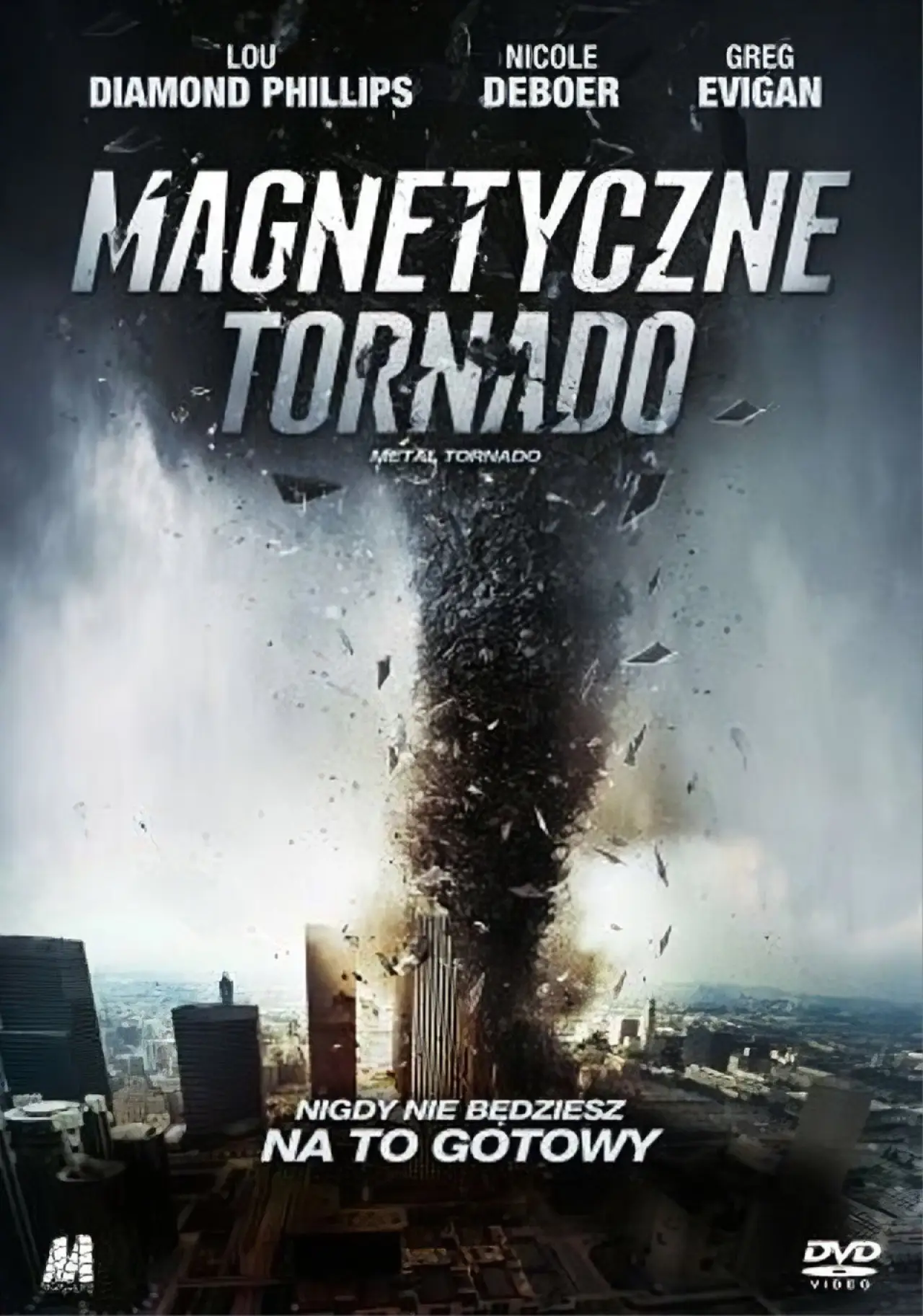 Plakat filmowy "Magnetyczne tornado"