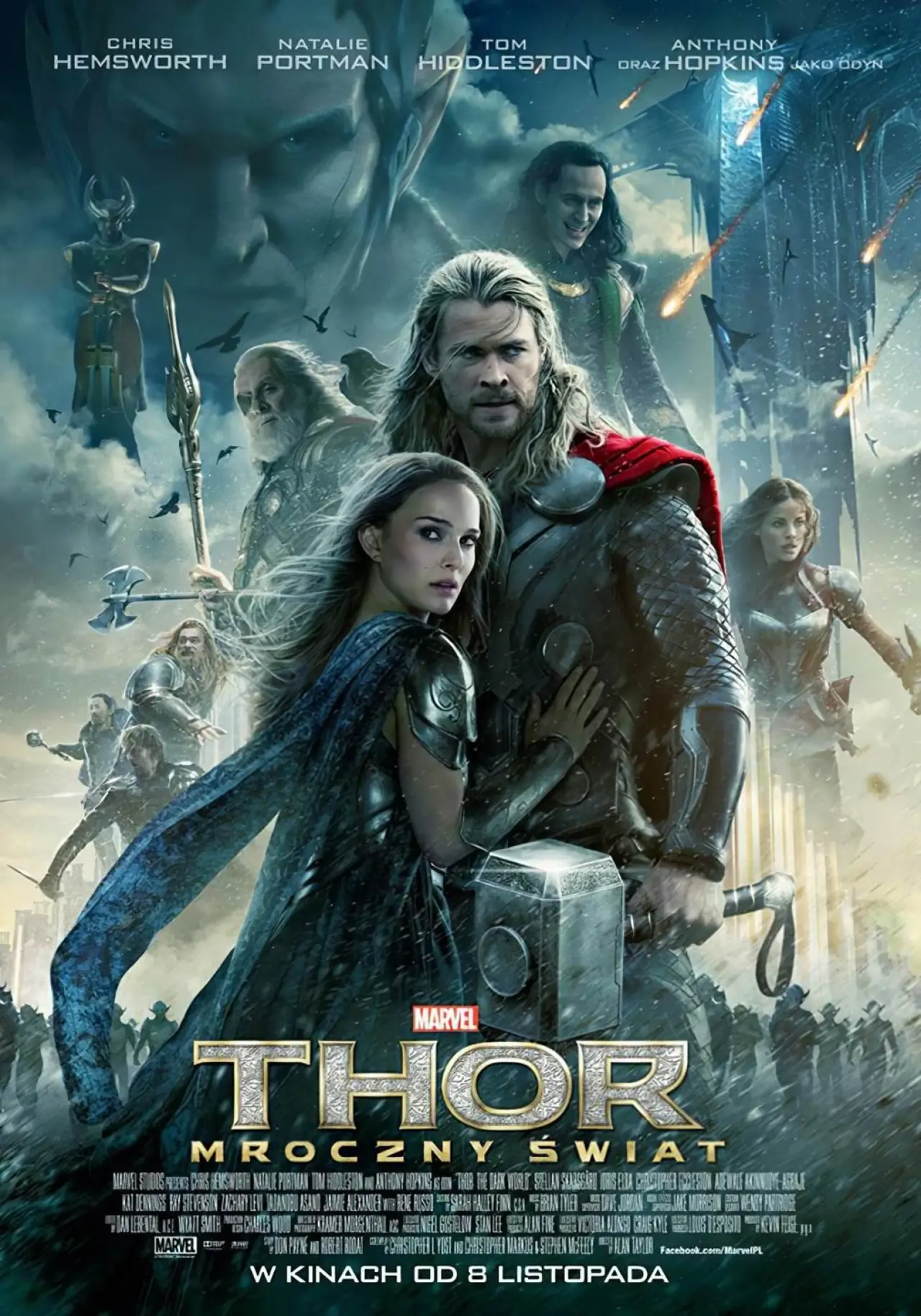 Plakat filmowy "Thor: Mroczny świat"