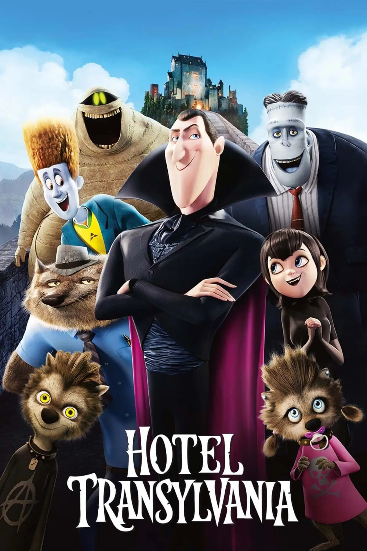 Plakat filmowy "Hotel Transylwania"