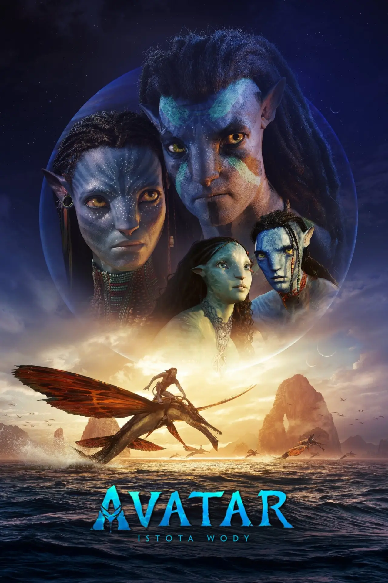 Plakat filmowy "Avatar: Istota wody"