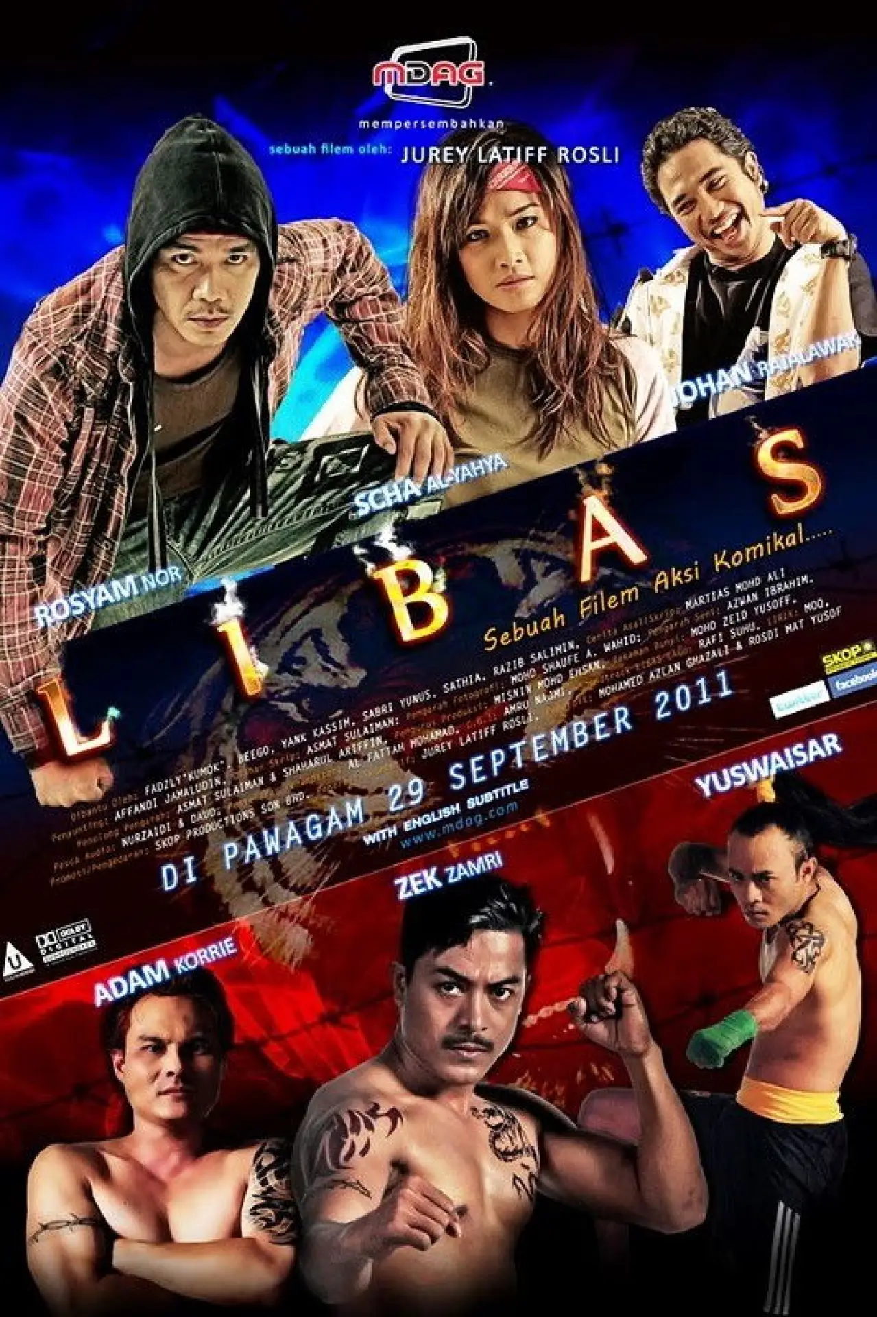 Plakat filmowy "Libas"
