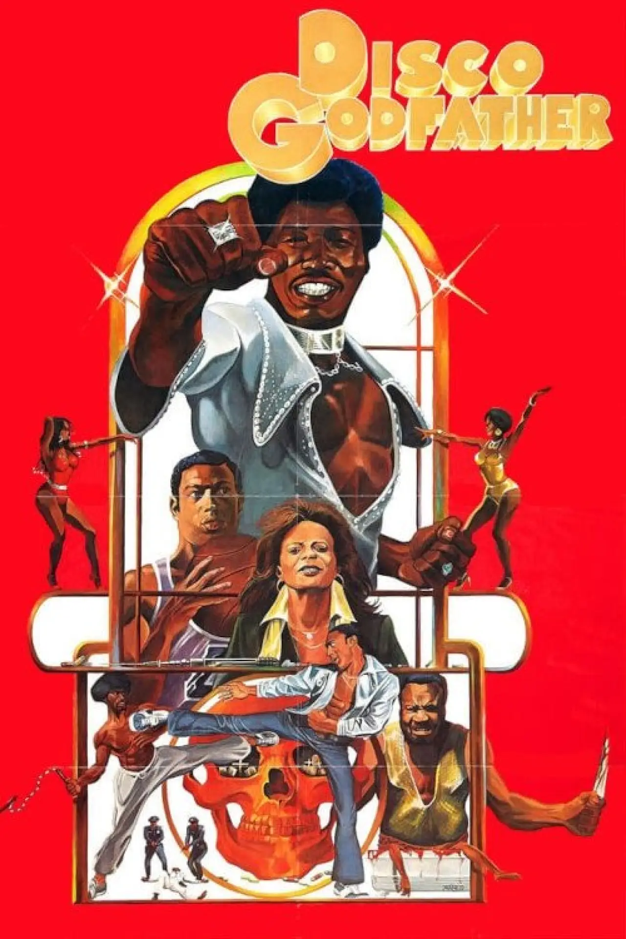 Plakat filmowy "Disco Godfather"
