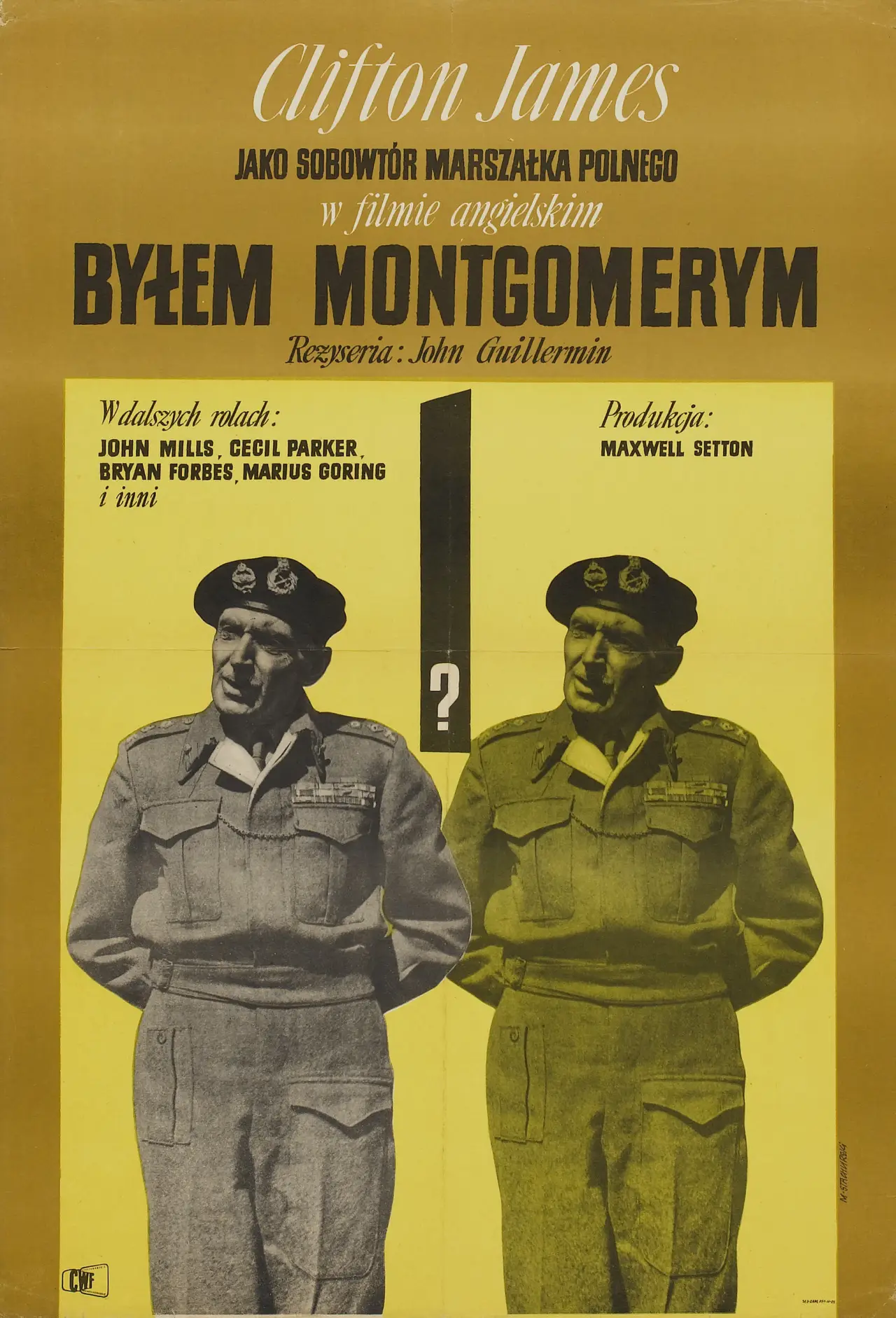 Plakat filmowy "I Was Monty