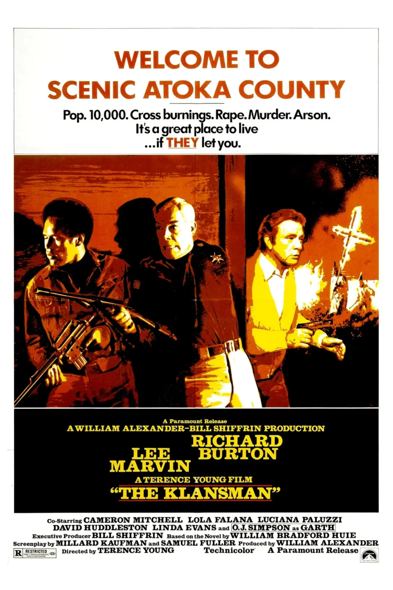 Plakat filmowy "Człowiek klanu"