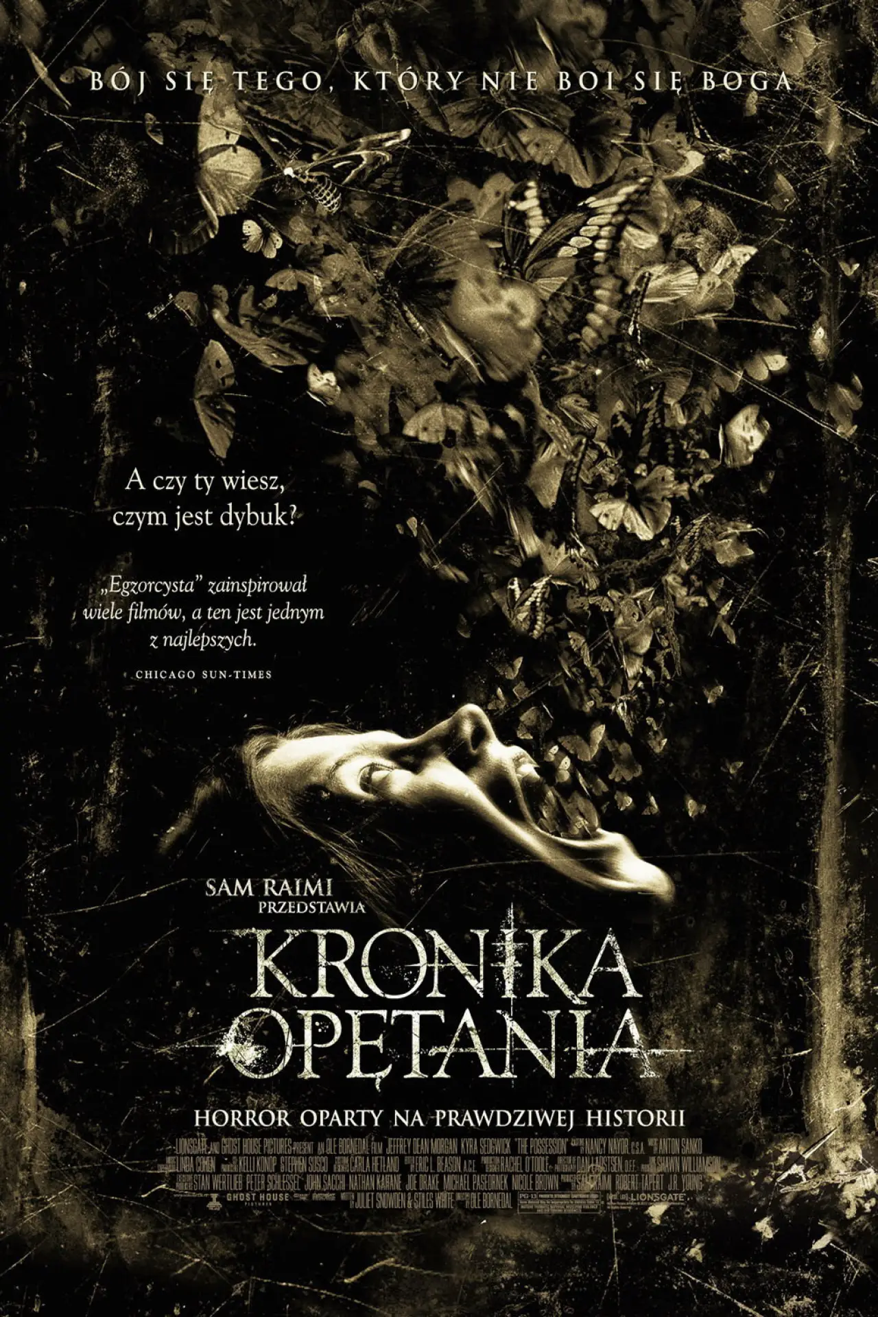 Plakat filmowy "Kronika Opętania"