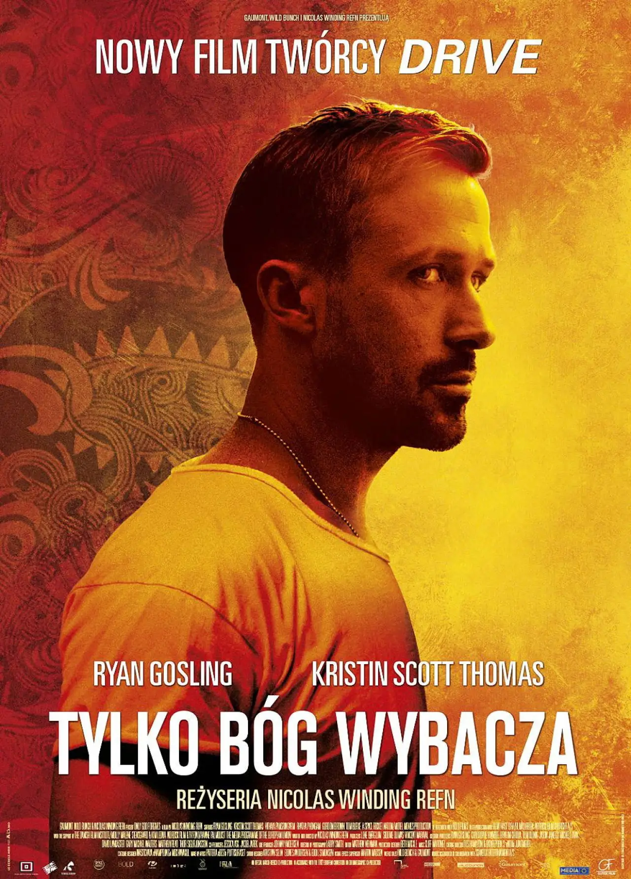 Plakat filmowy "Tylko Bóg wybacza"