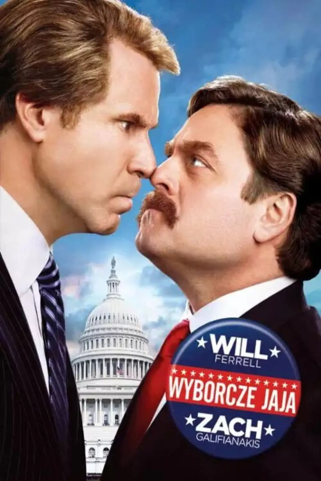 Plakat filmowy "Wyborcze jaja"