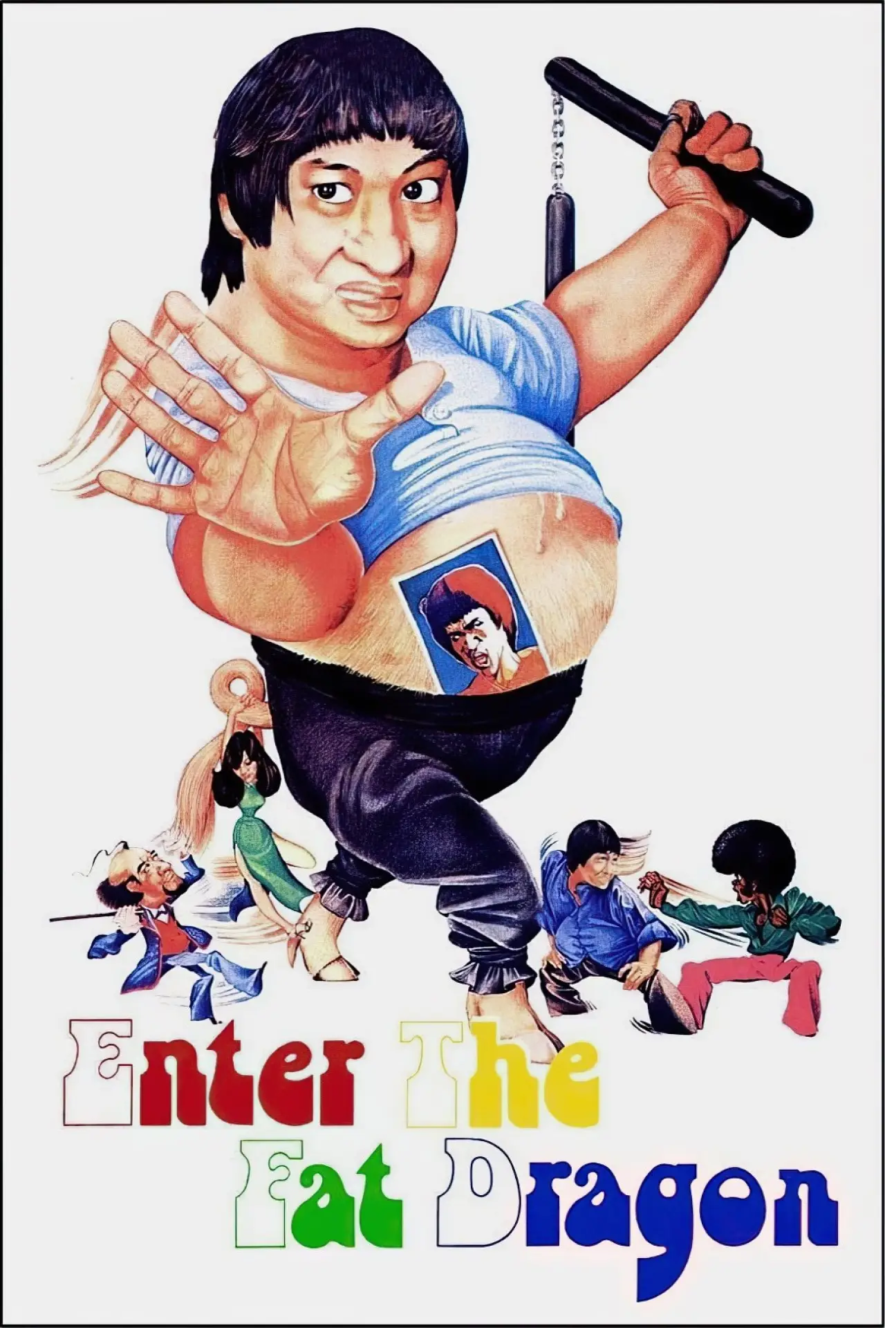 Plakat filmowy "肥龍過江"