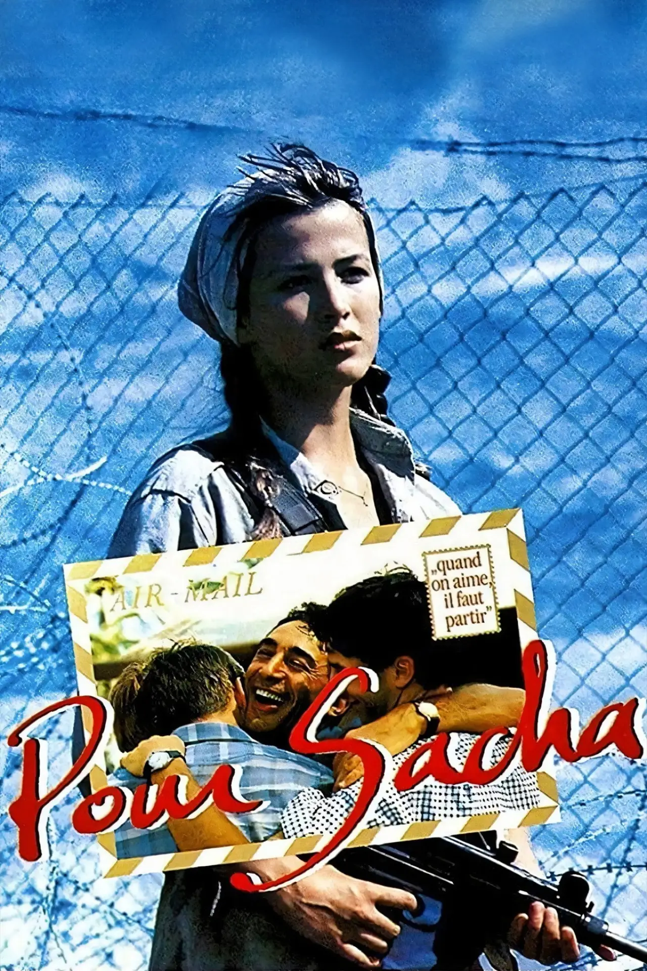 Plakat filmowy "Pour Sacha"