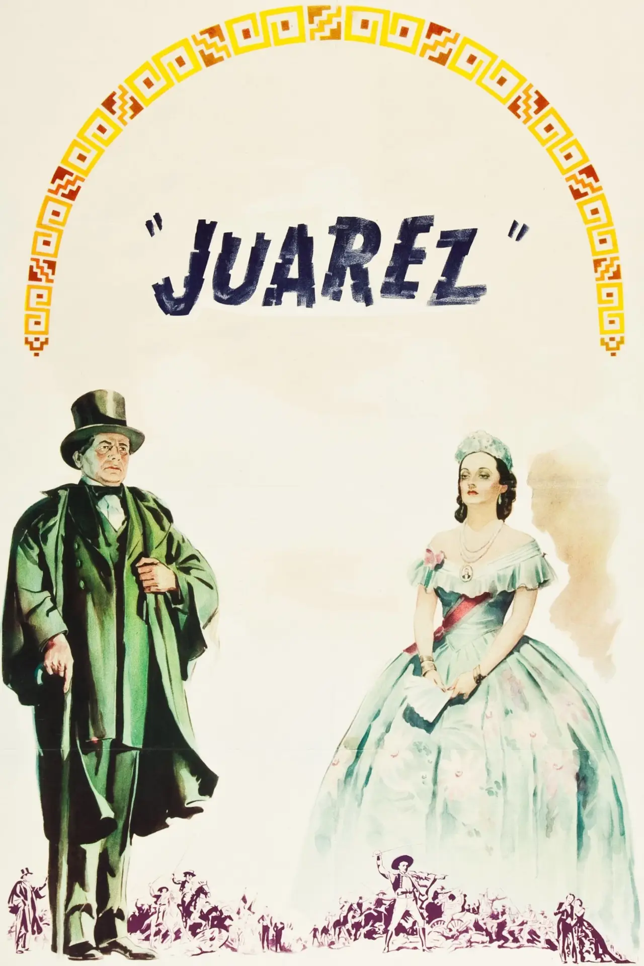 Plakat filmowy "Juarez"