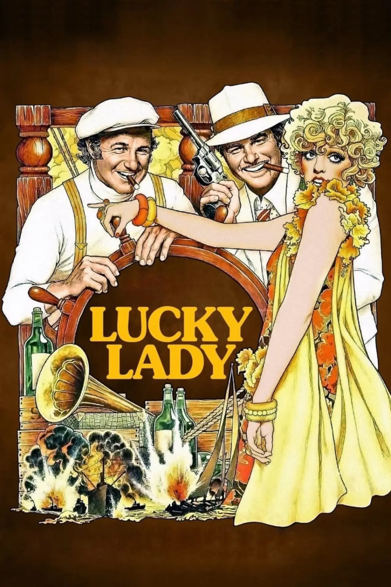 Plakat filmowy "Lucky Lady"
