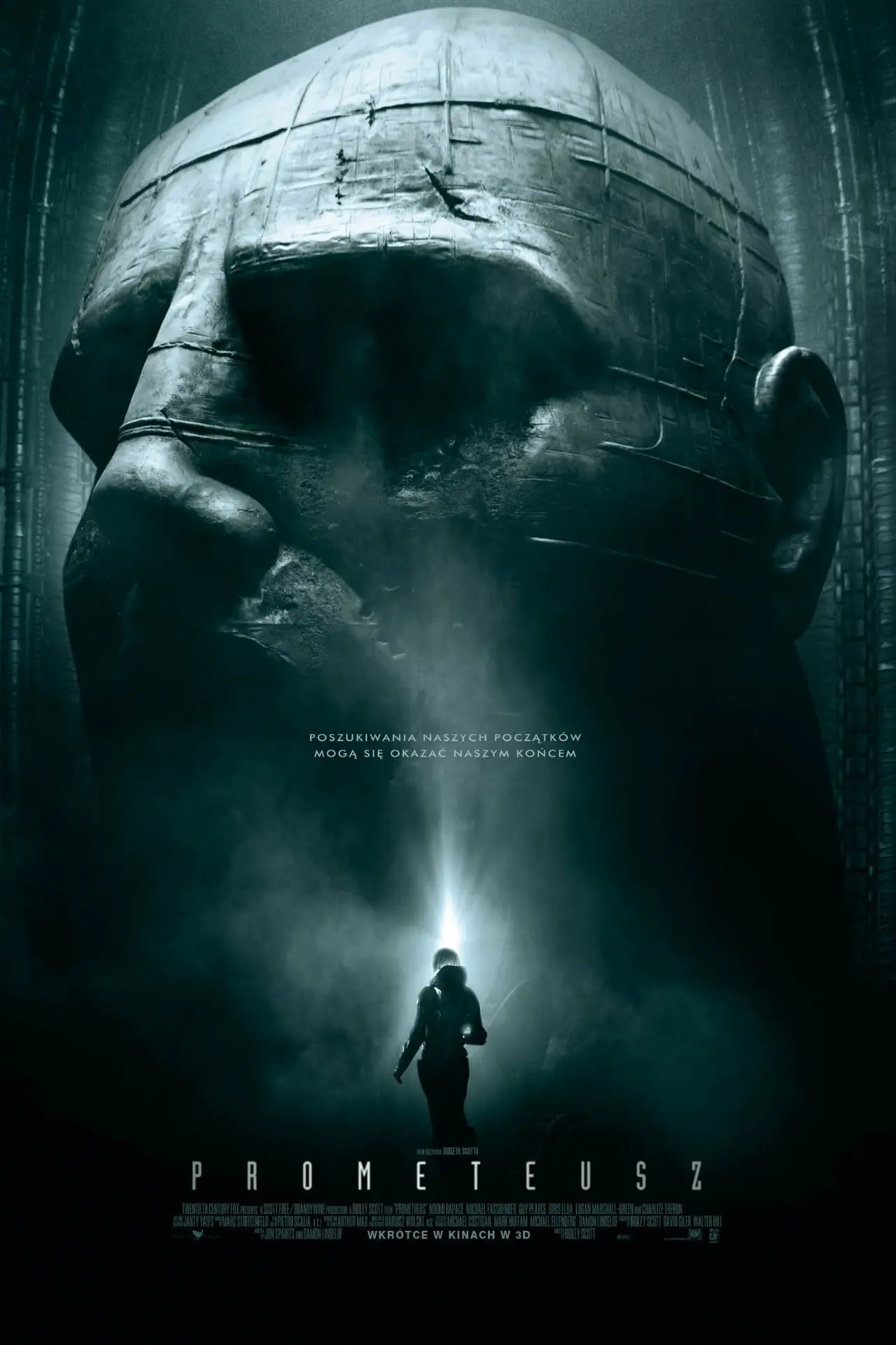 Plakat filmowy "Prometeusz"