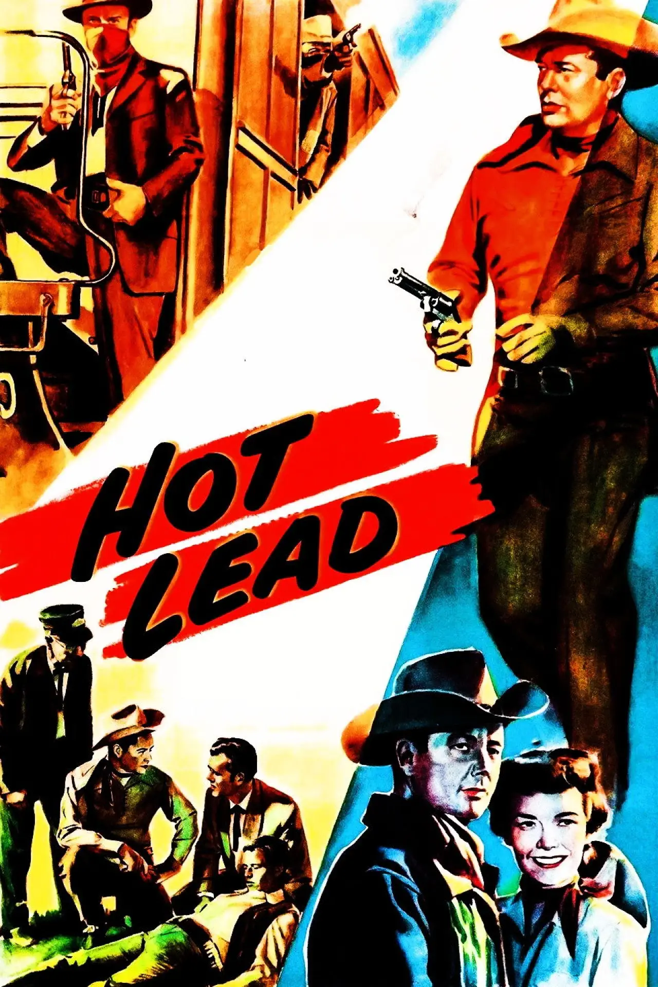 Plakat filmowy "Hot Lead"